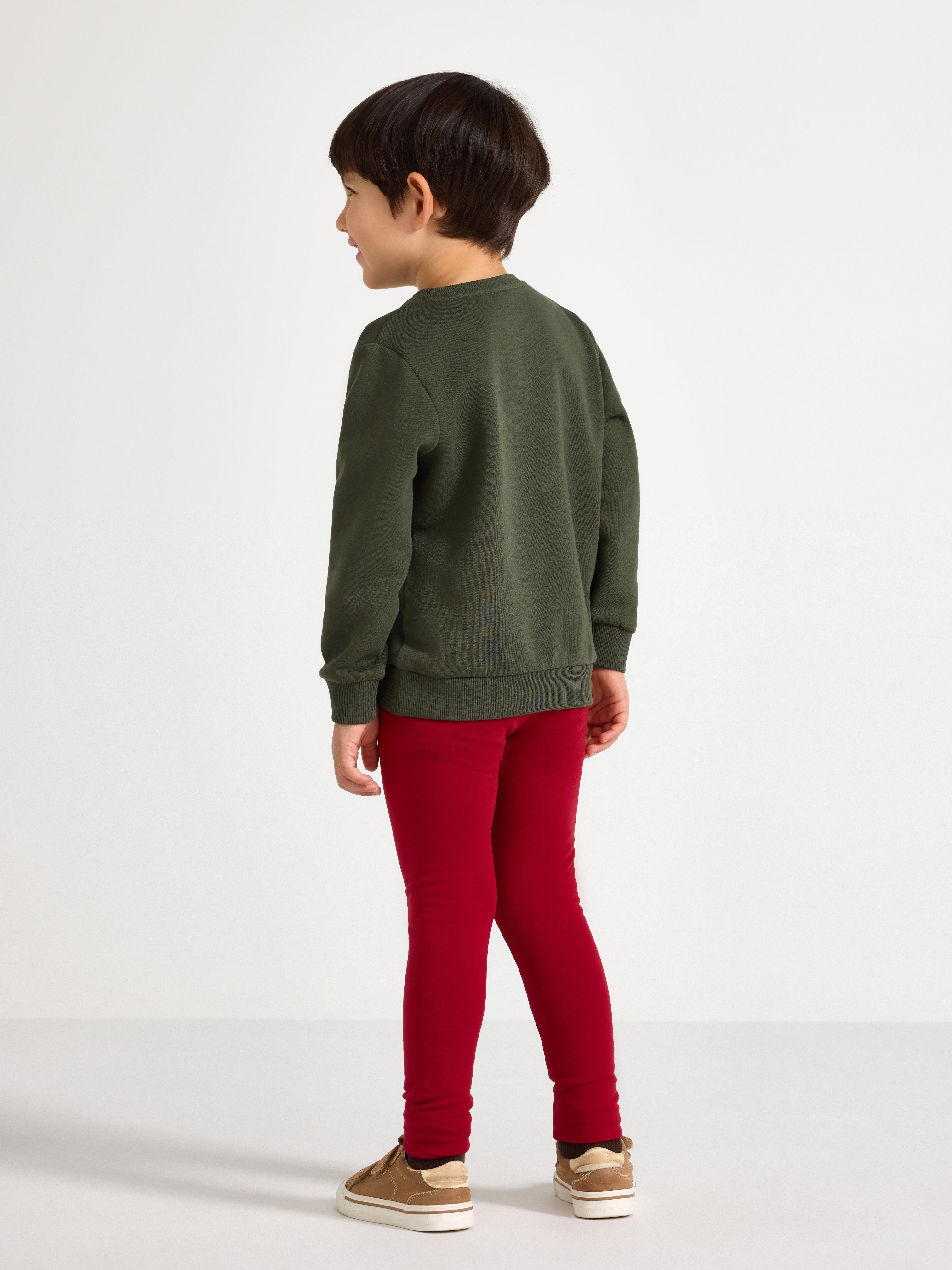 Leggings - Barn - Rød
