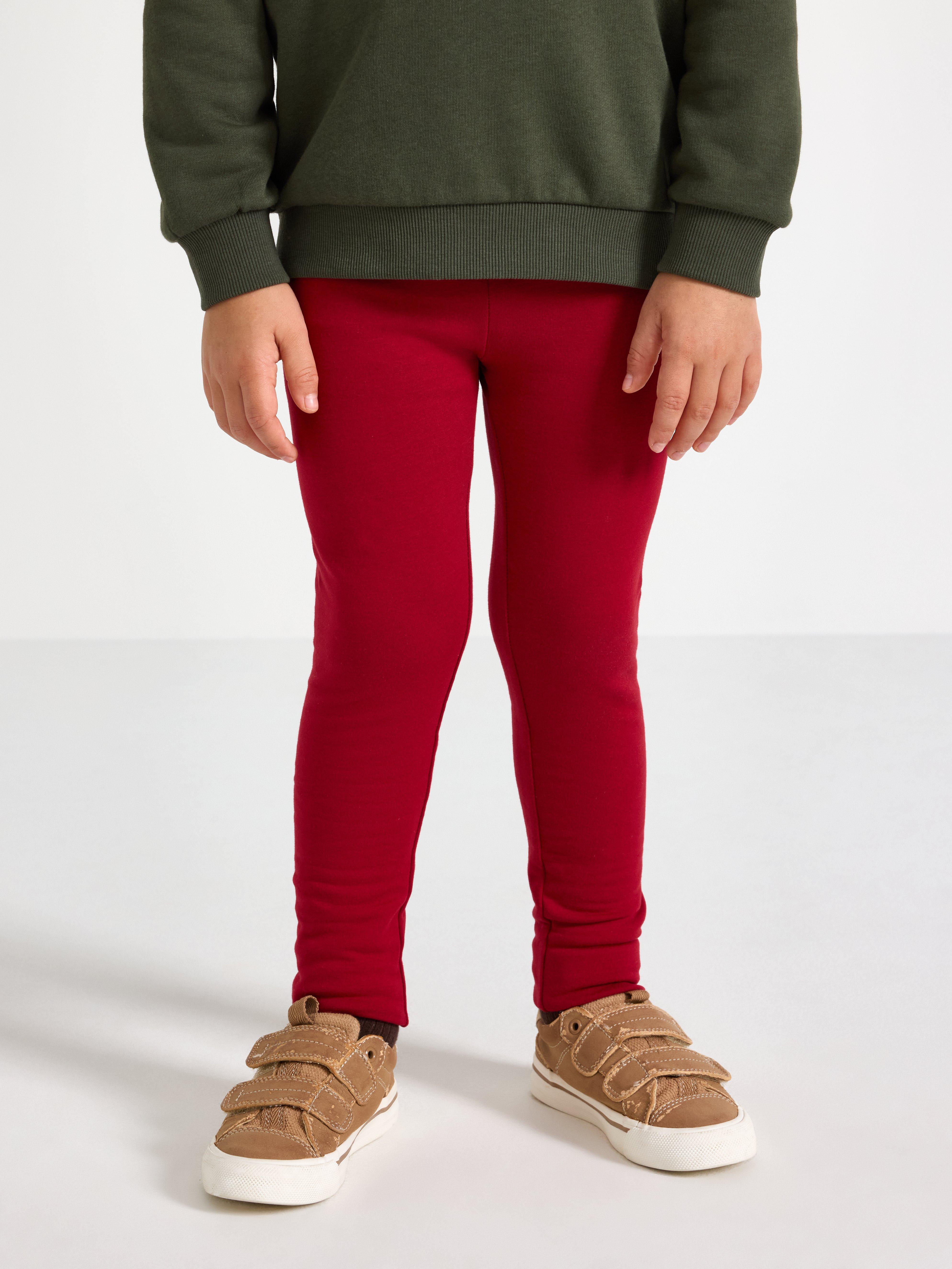 Leggings - Kids Wear - Red