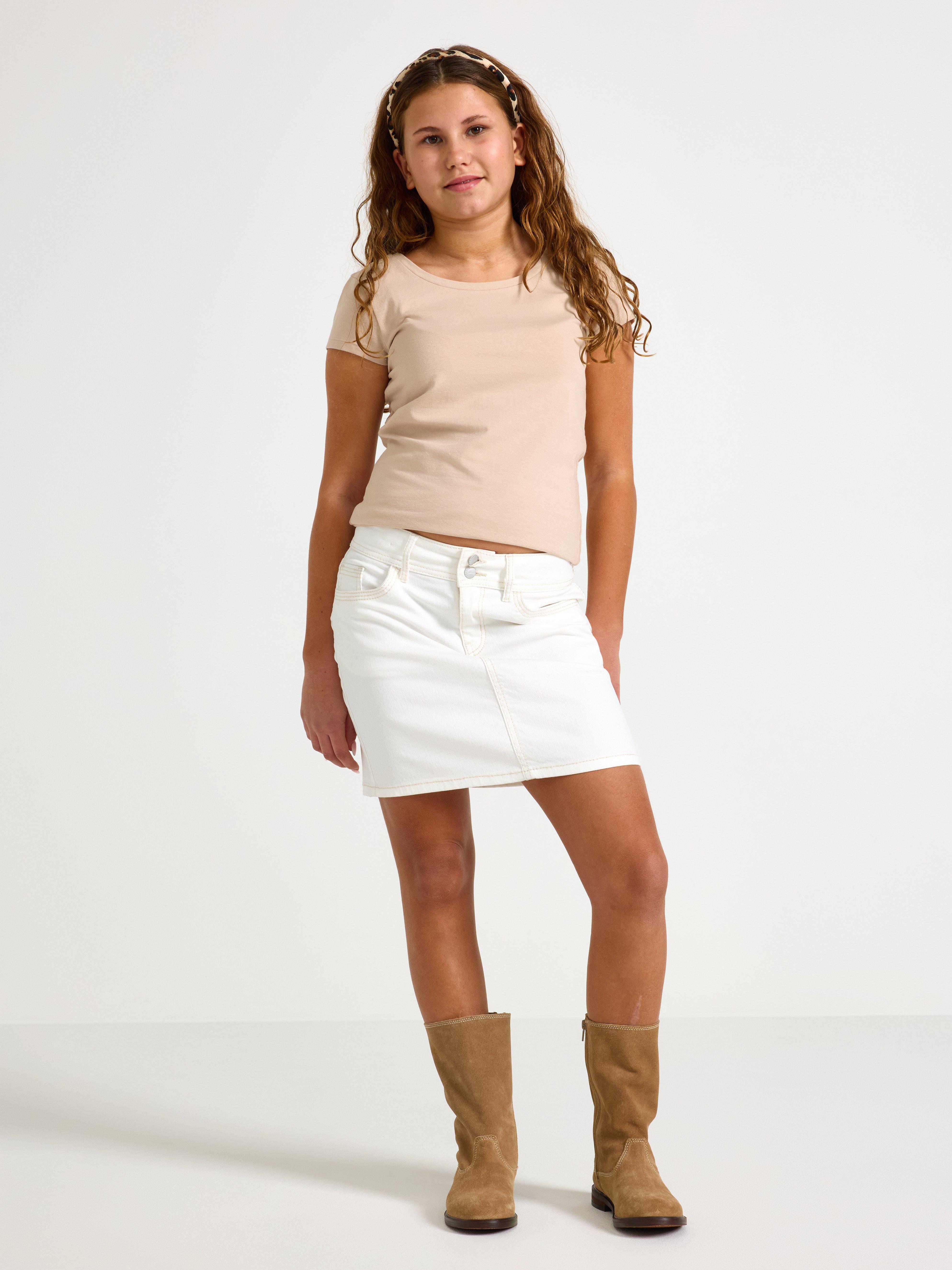 Skirt - Kids Wear - White