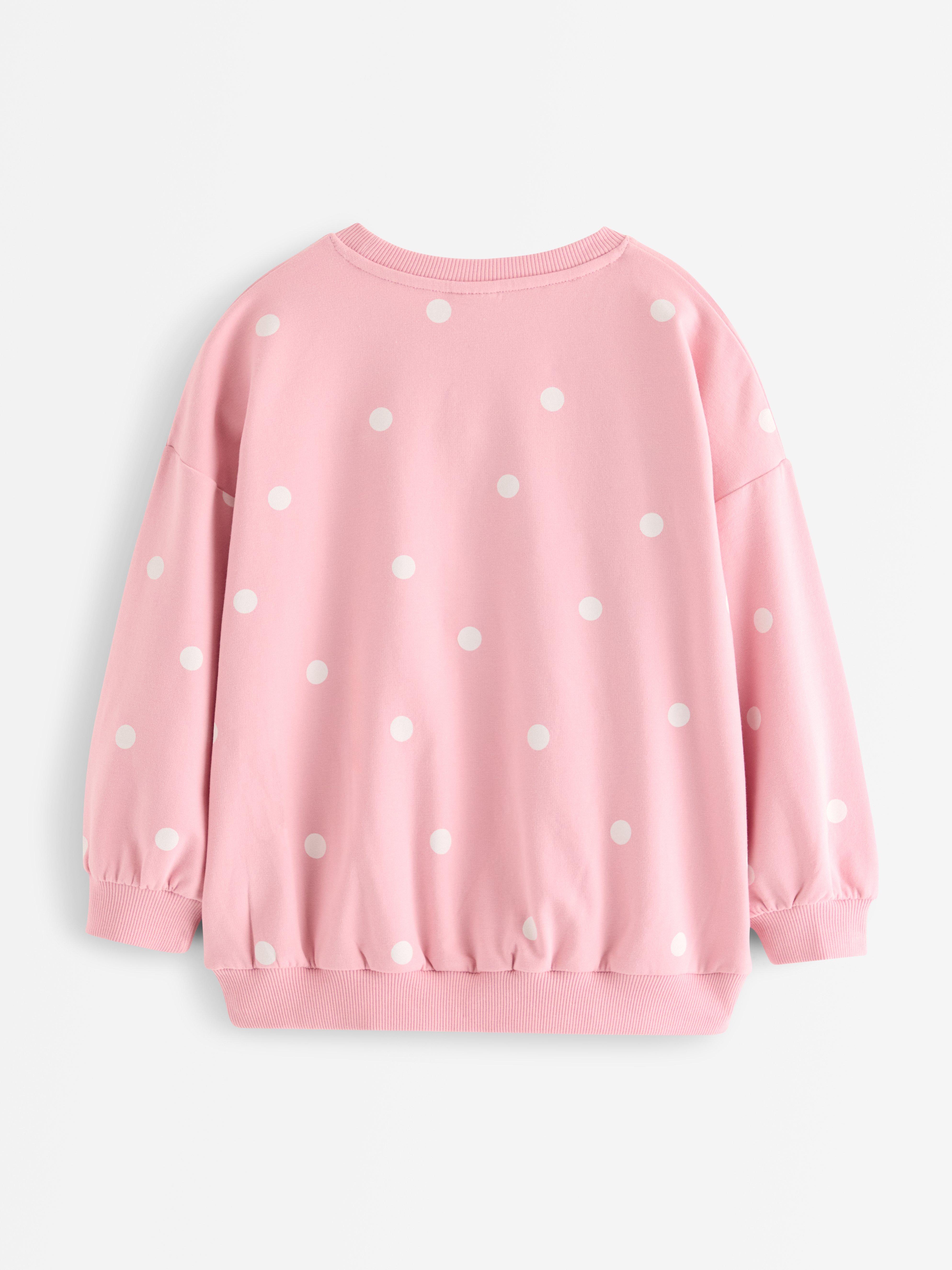 Sweatshirt - Børn - Lyserød