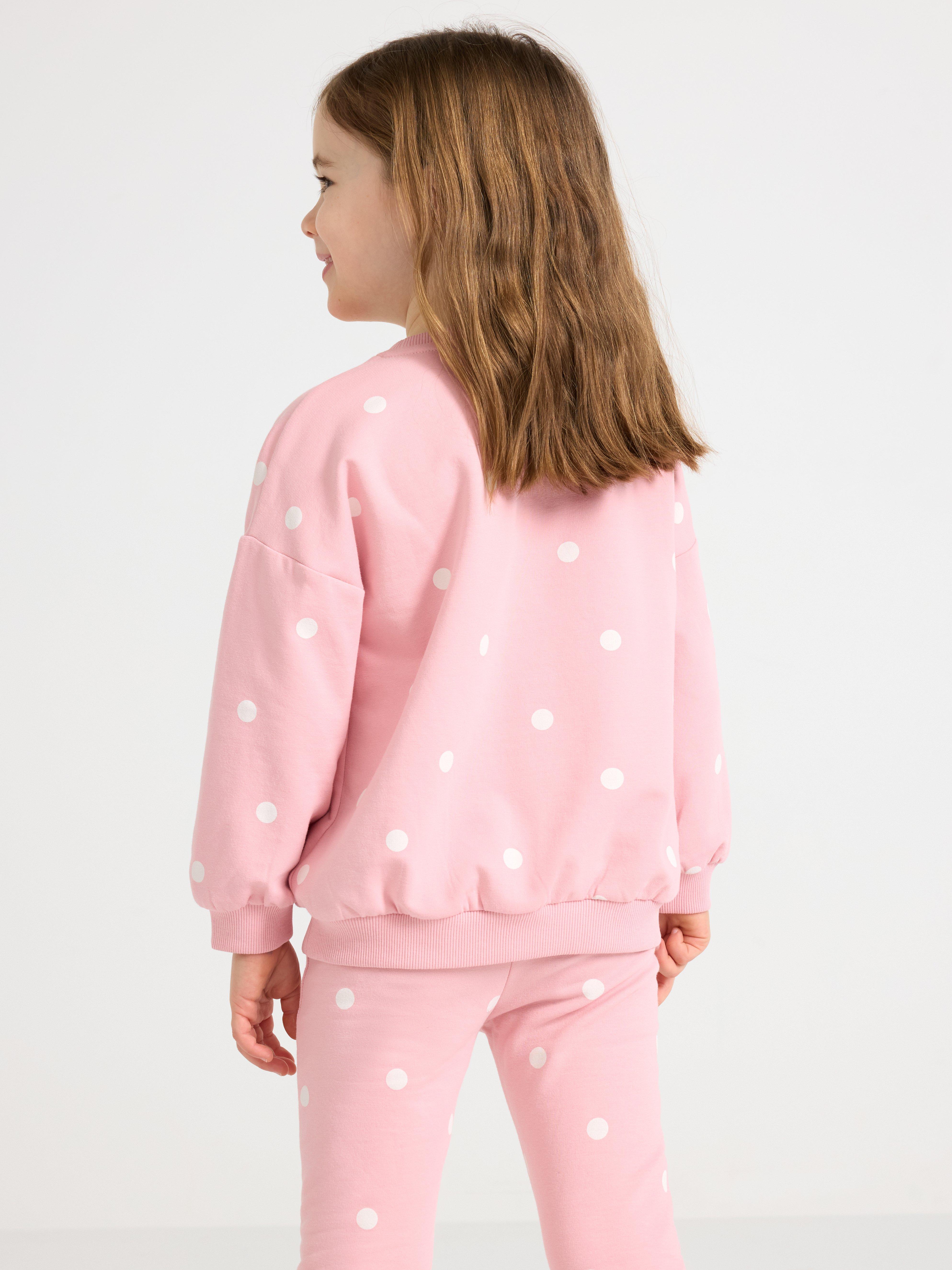 Sweatshirt - Børn - Lyserød