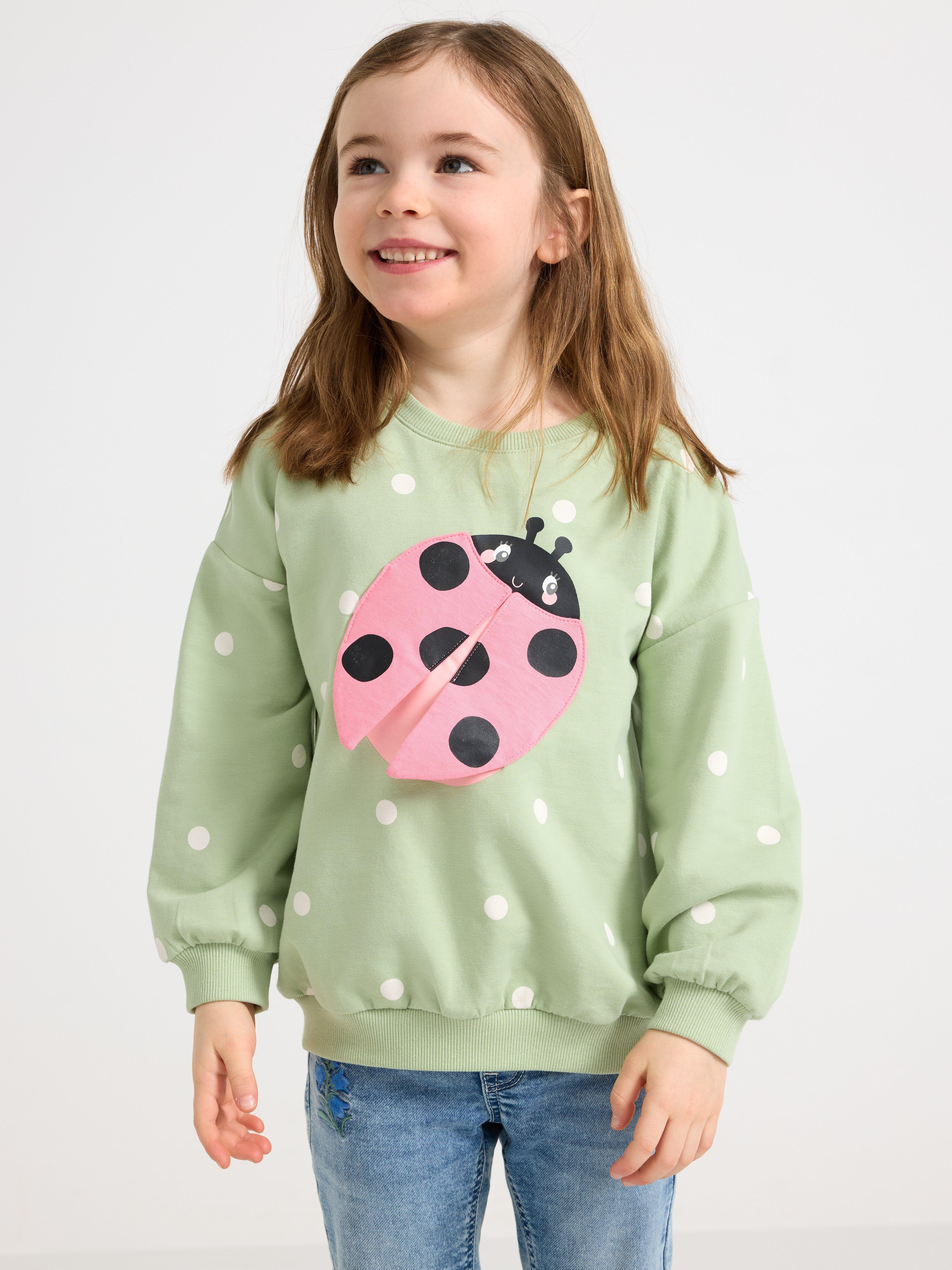 Sweatshirt - Børn - Grøn