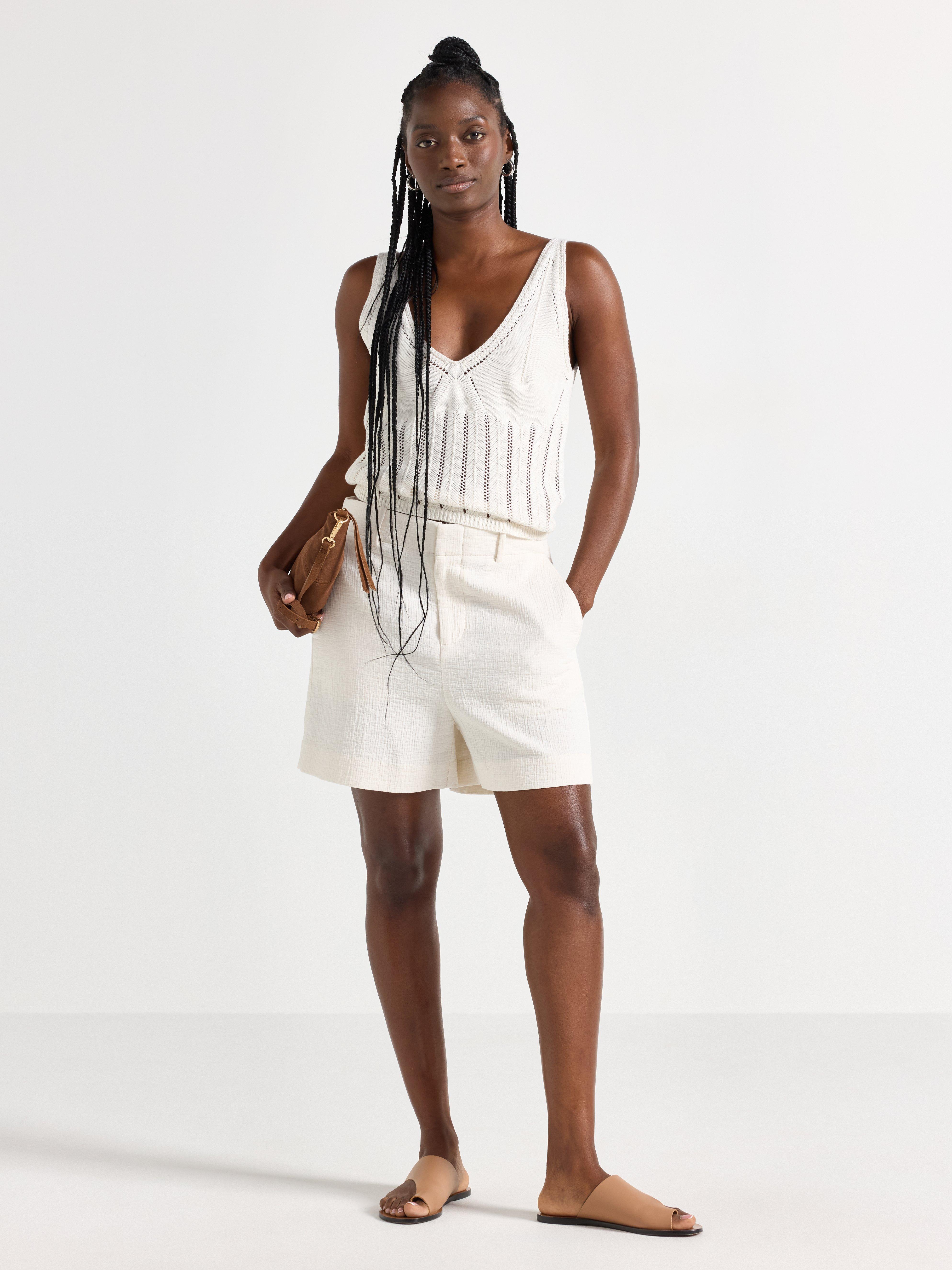 Shorts - Womens Wear - White