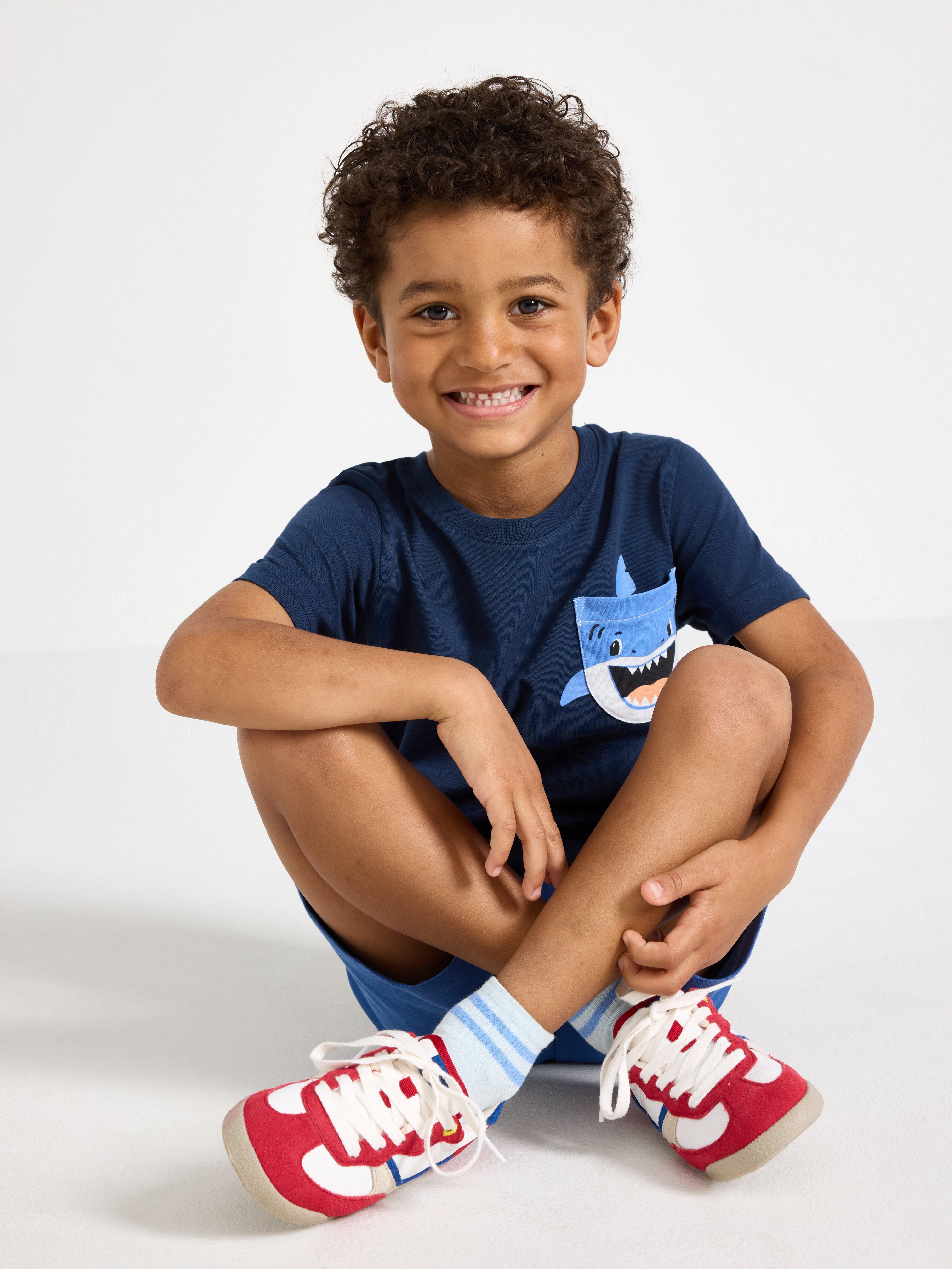 T-shirt - Kids Wear - Blue