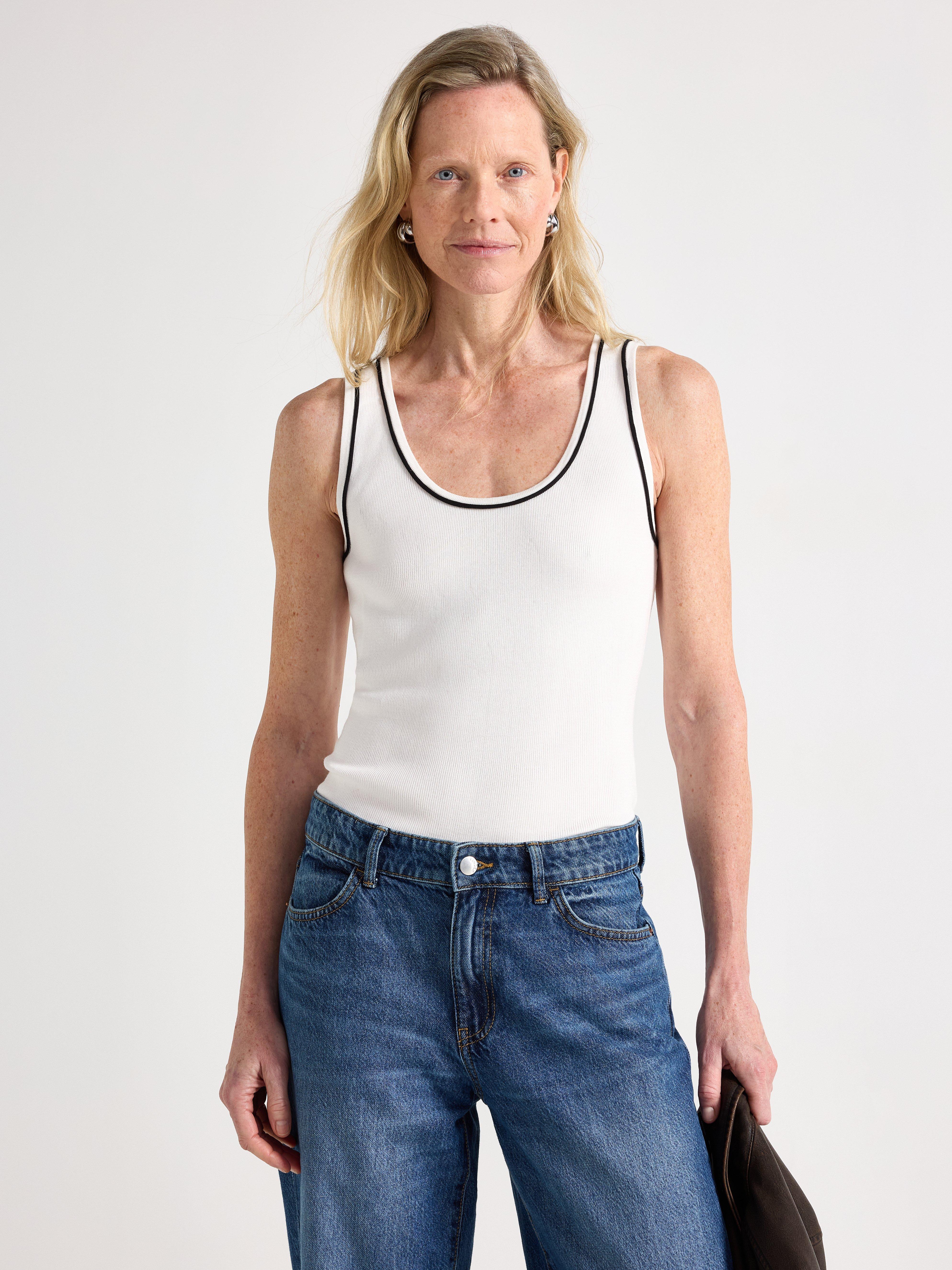 Tank Top - Womens Wear - White