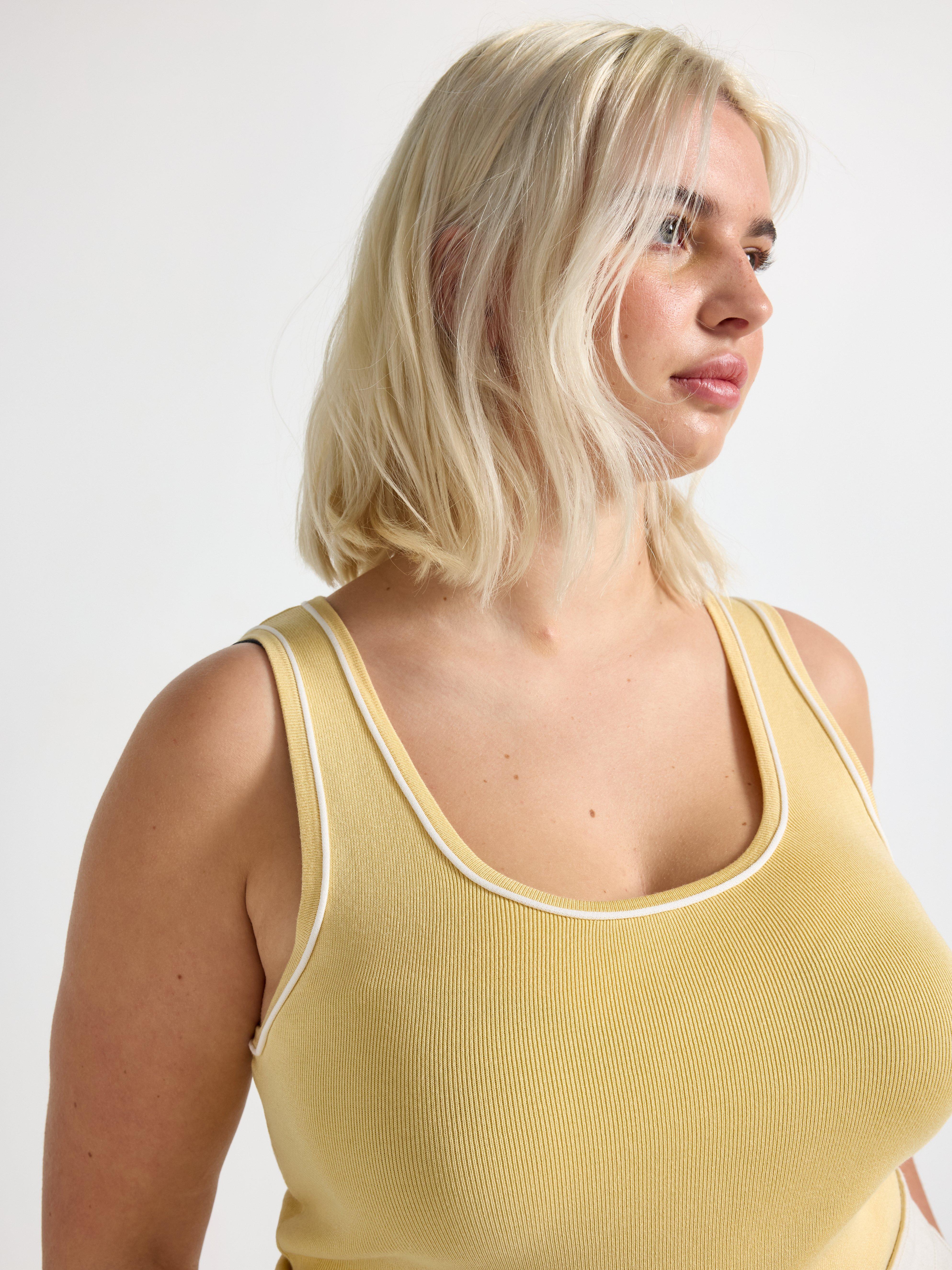 Tank Top - Womens Wear - Yellow