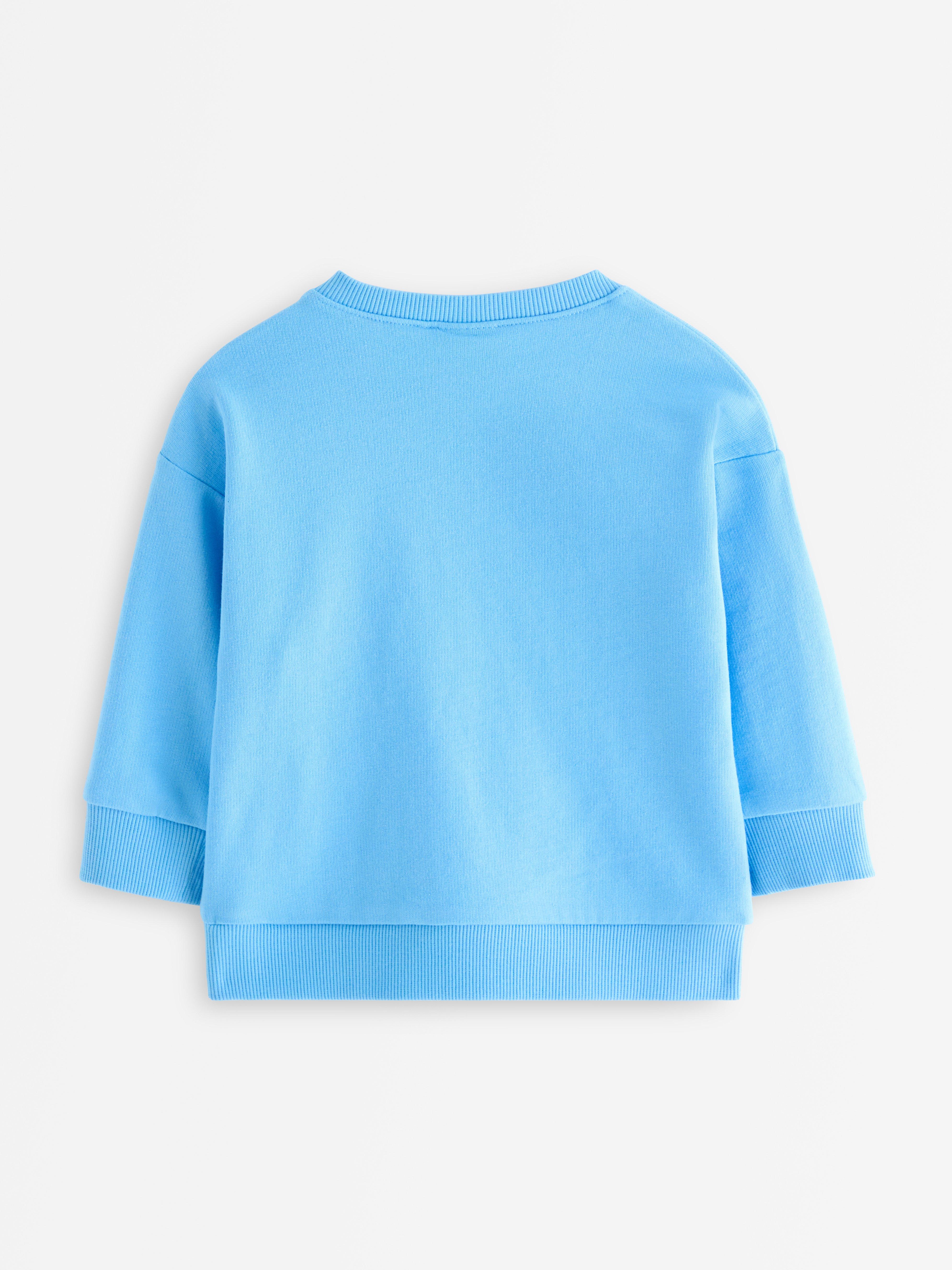 Sweater - Børn - Blå