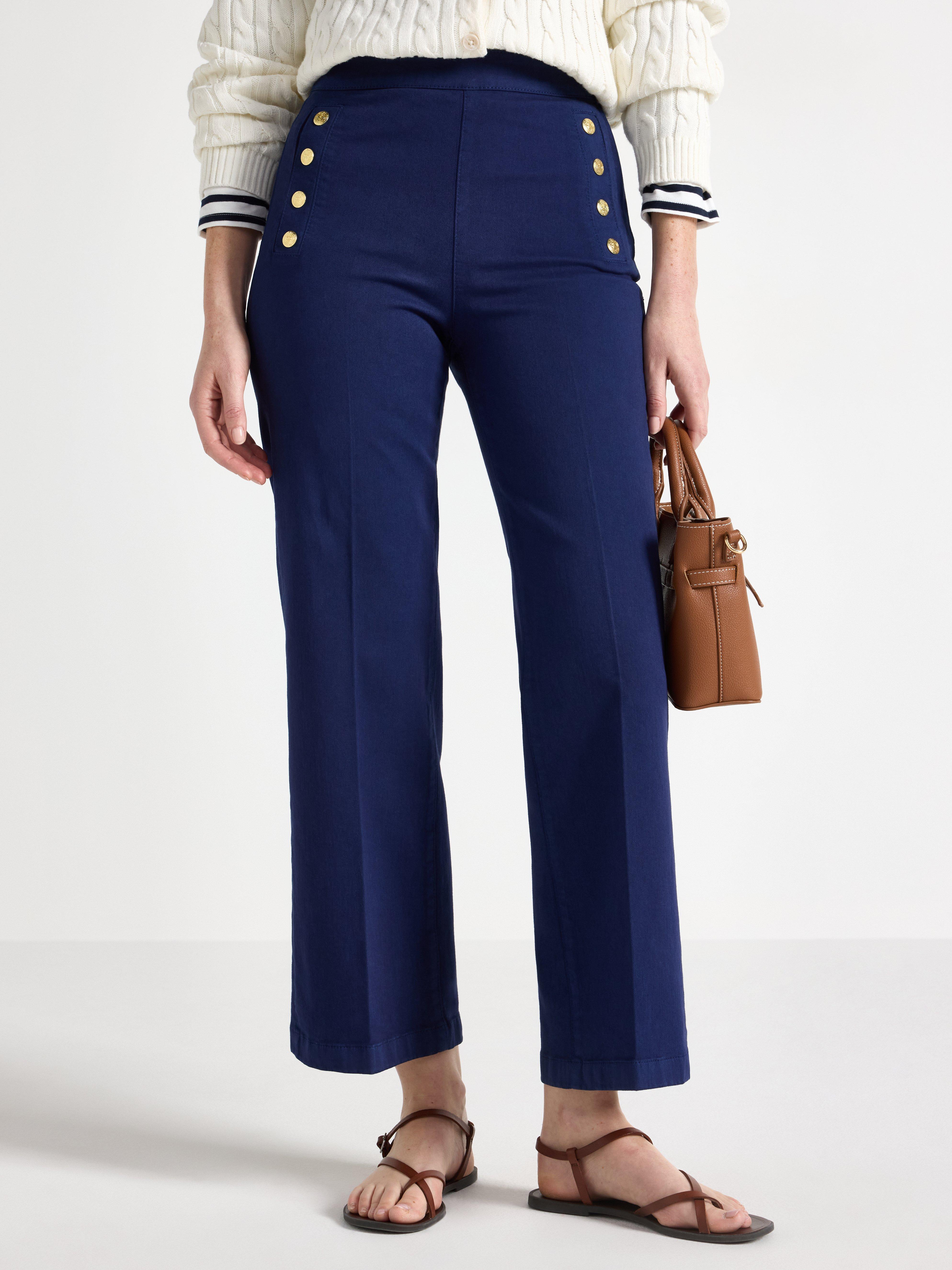 Trousers - Womens Wear - Blue