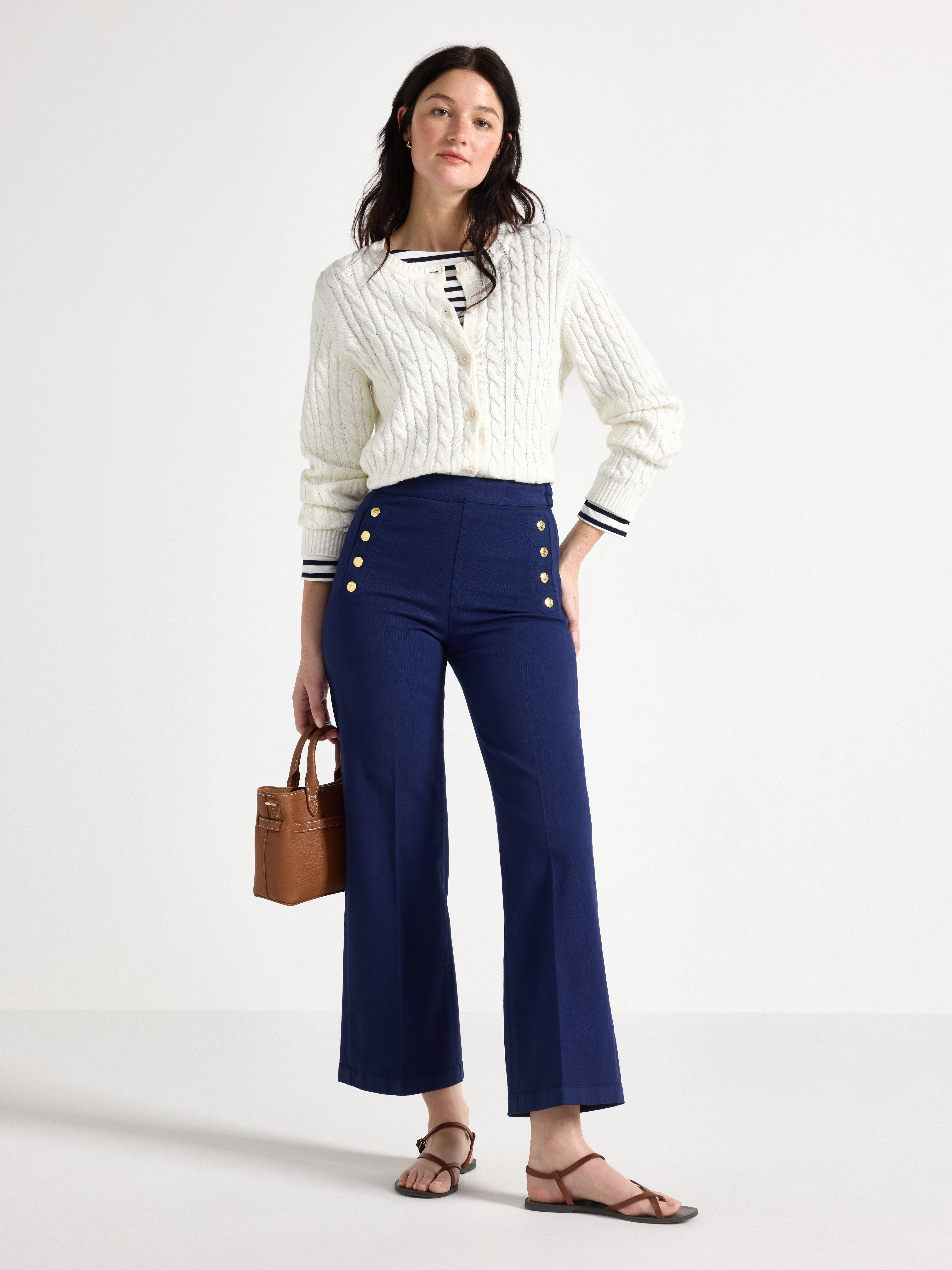 Trousers - Womens Wear - Blue