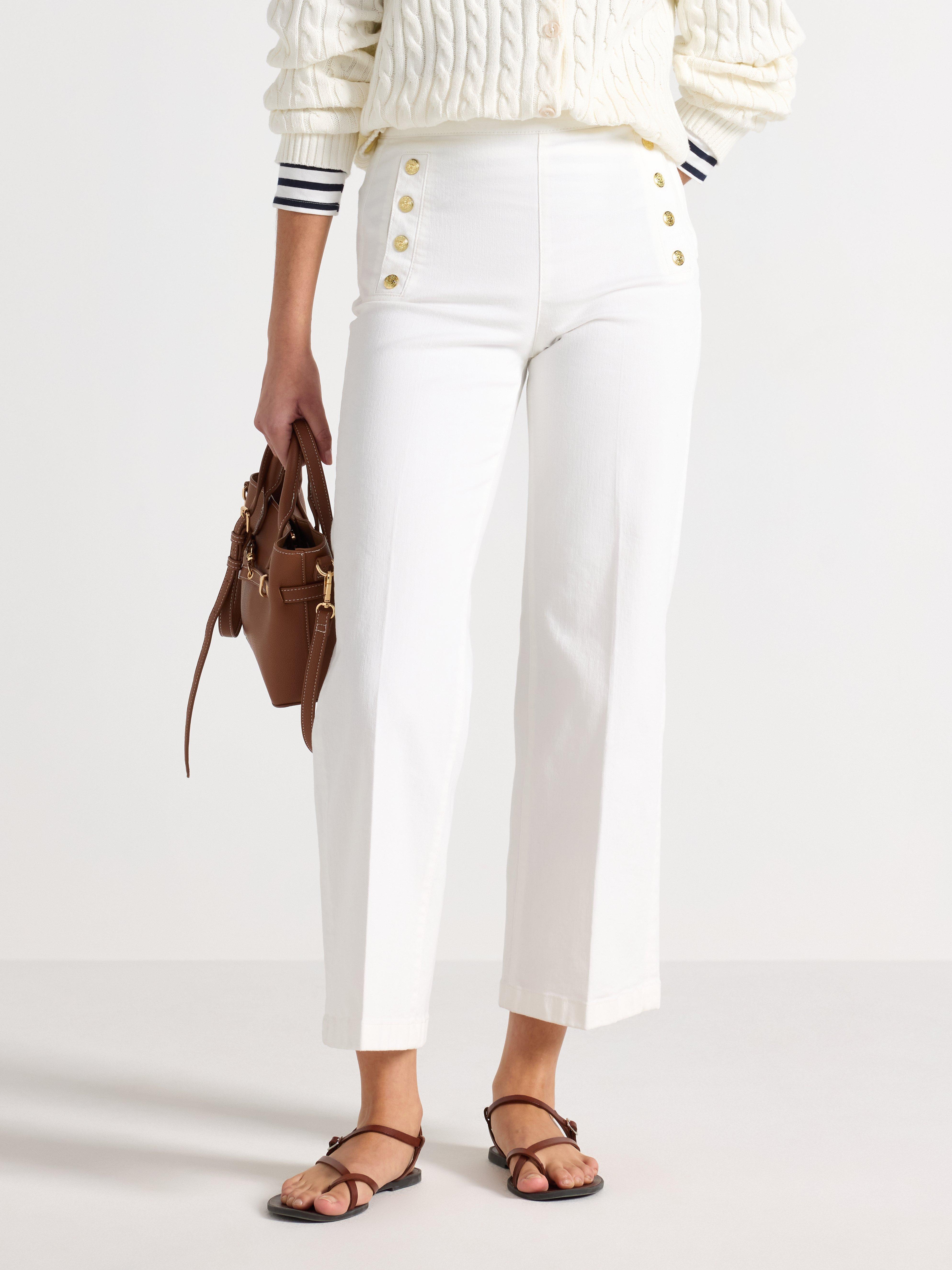 Trousers - Womens Wear - White