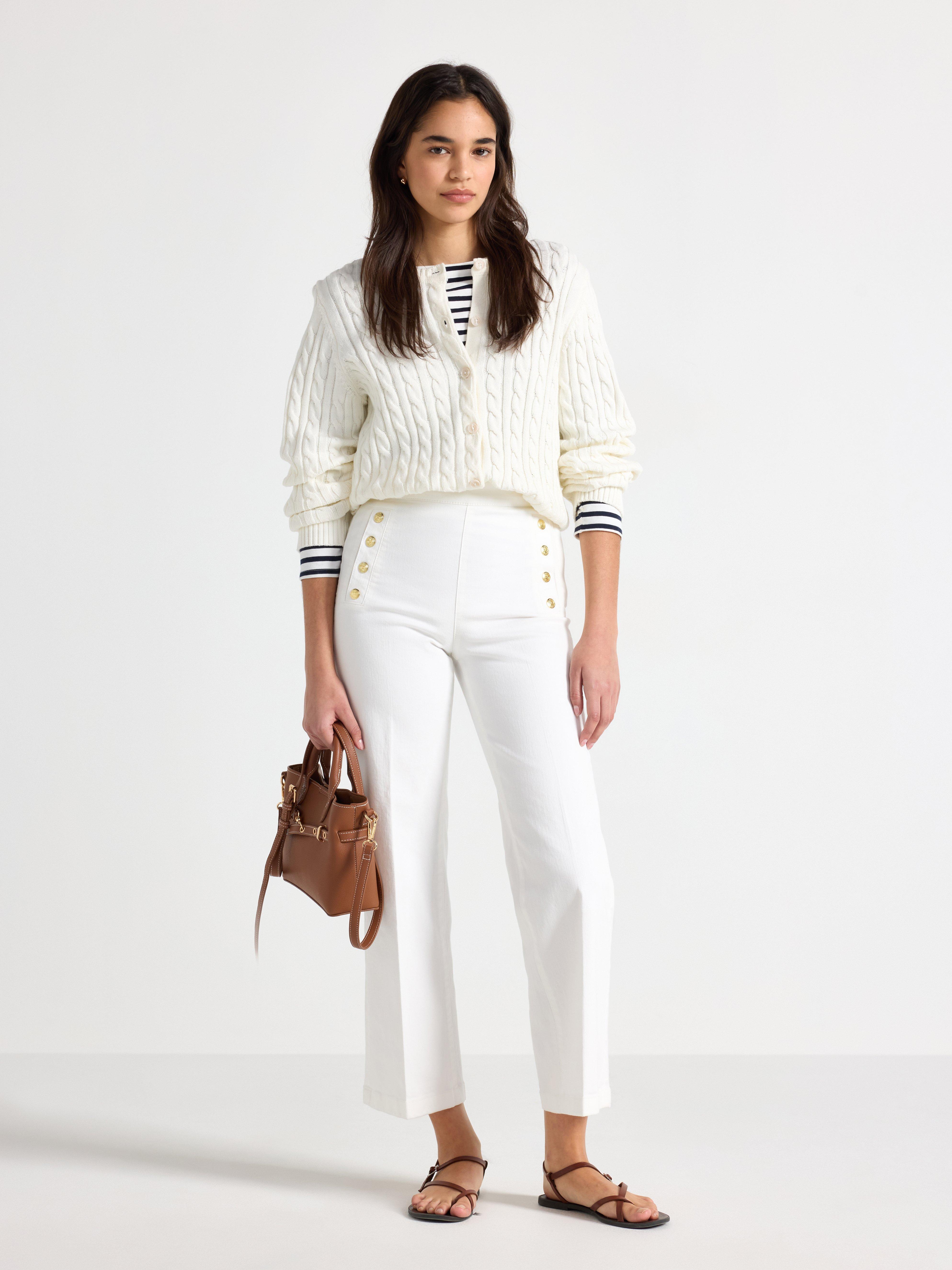 Trousers - Womens Wear - White