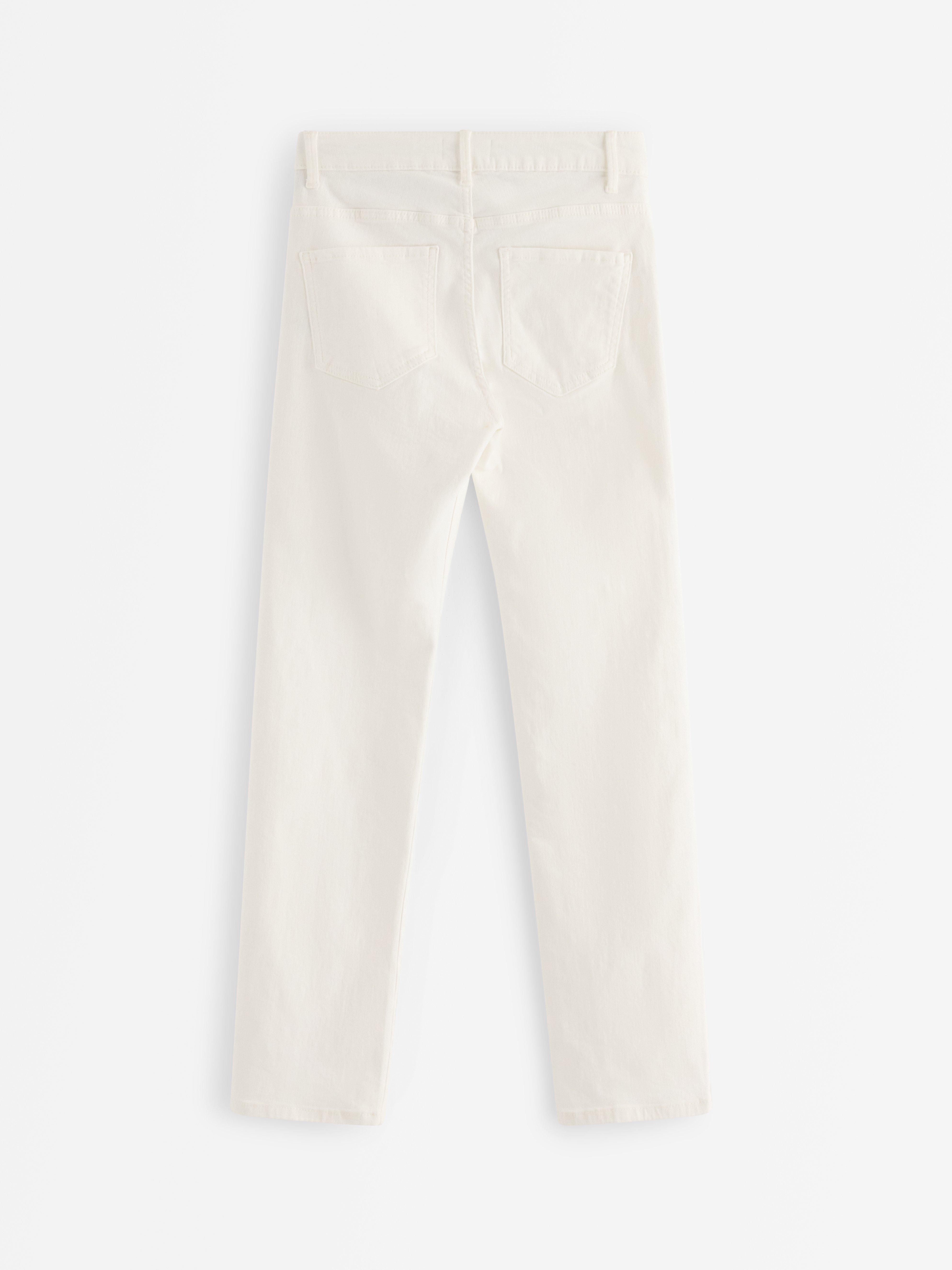 Jeans - Dame - Hvid