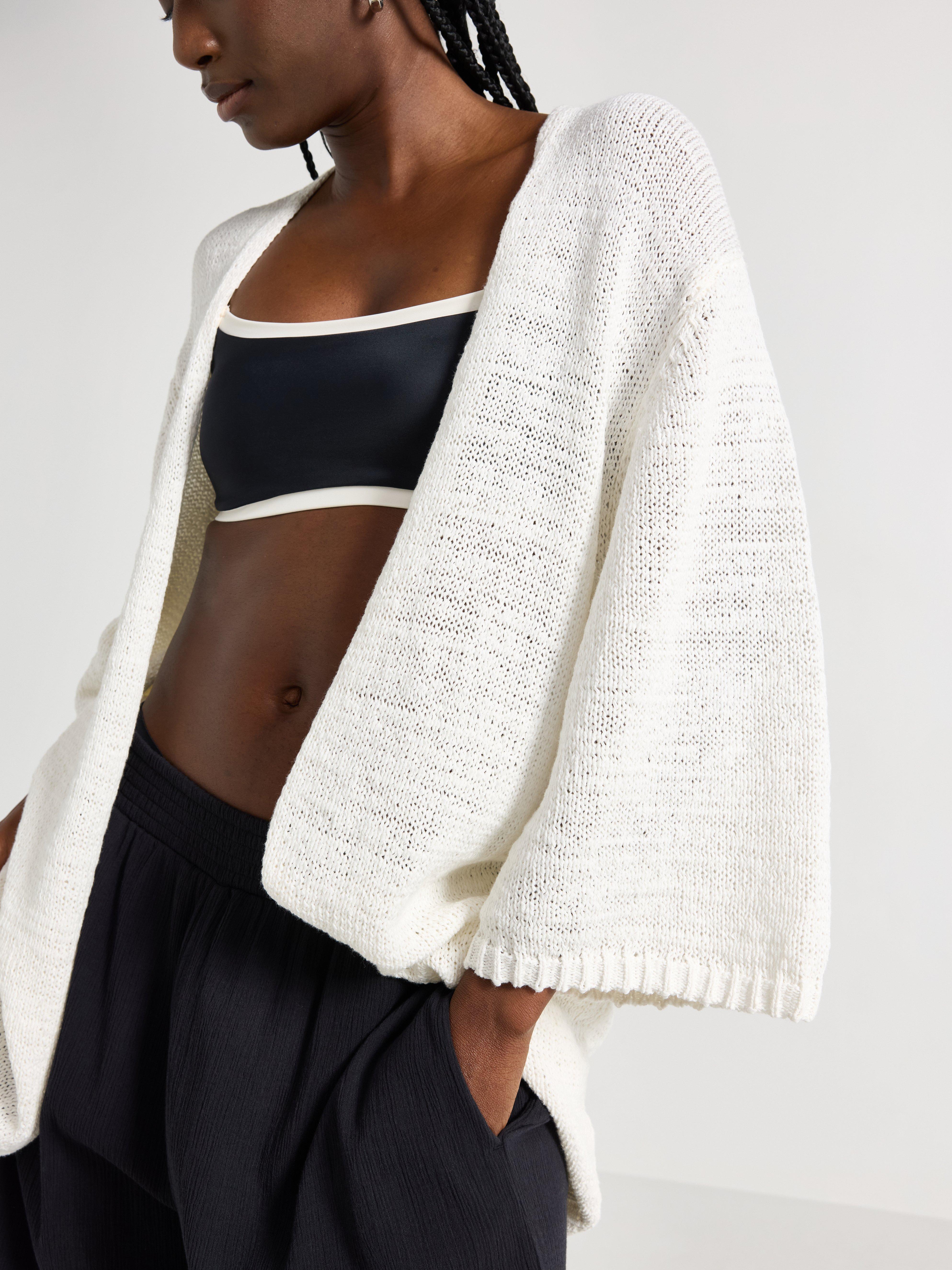 Cardigan - Womens Wear - White
