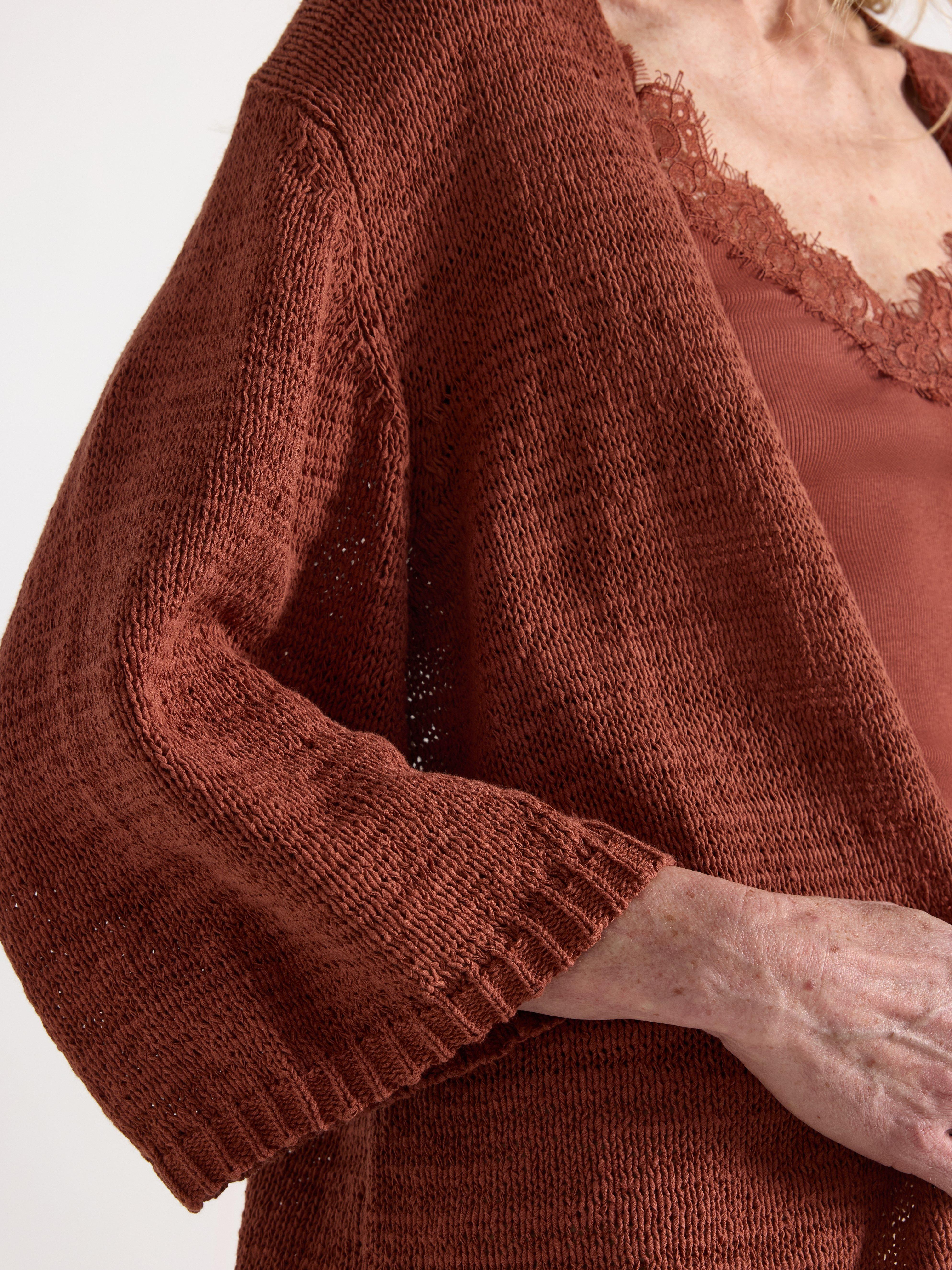 Cardigan - Dam - Brun