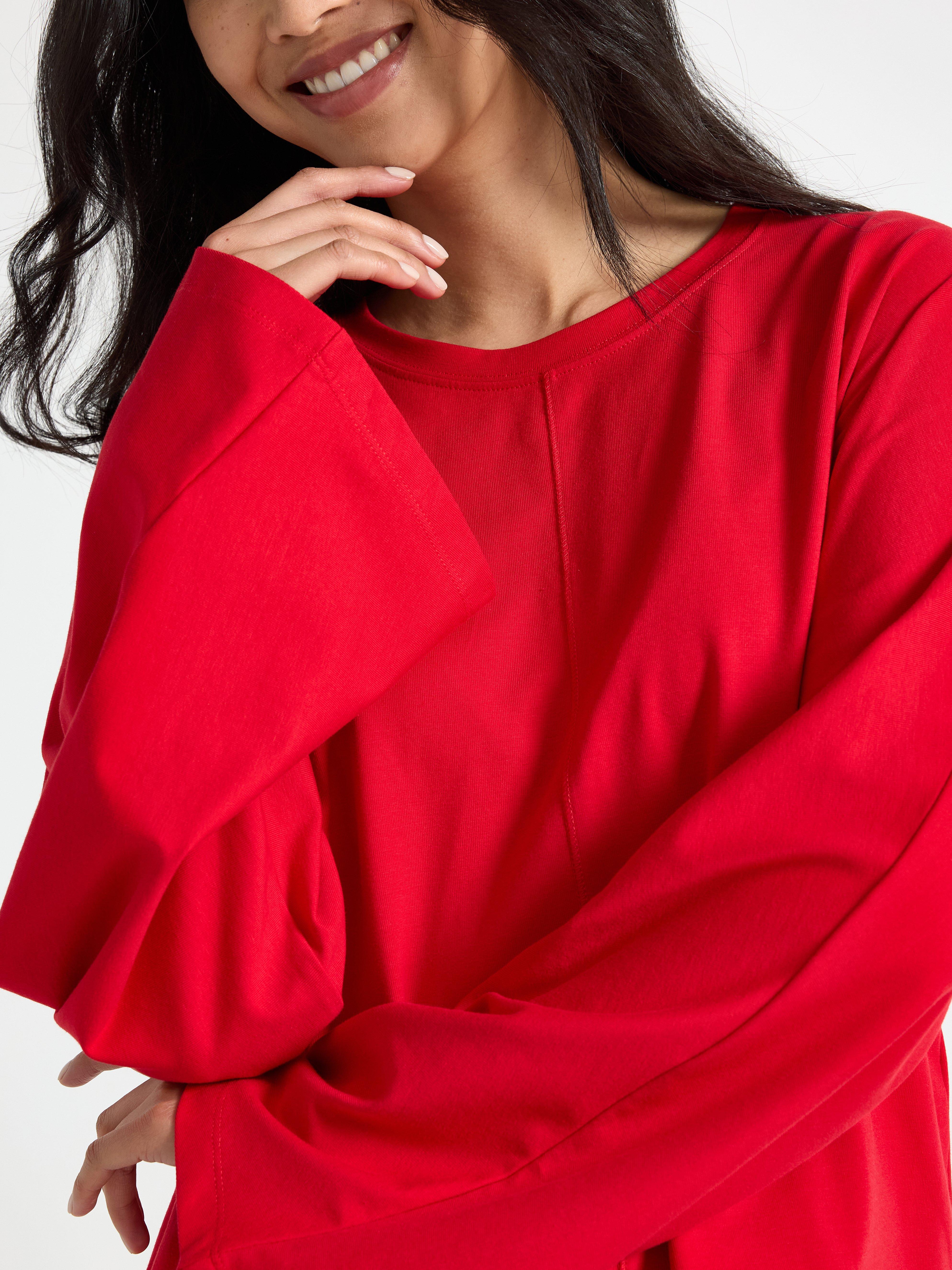 Top - Womens Wear - Red