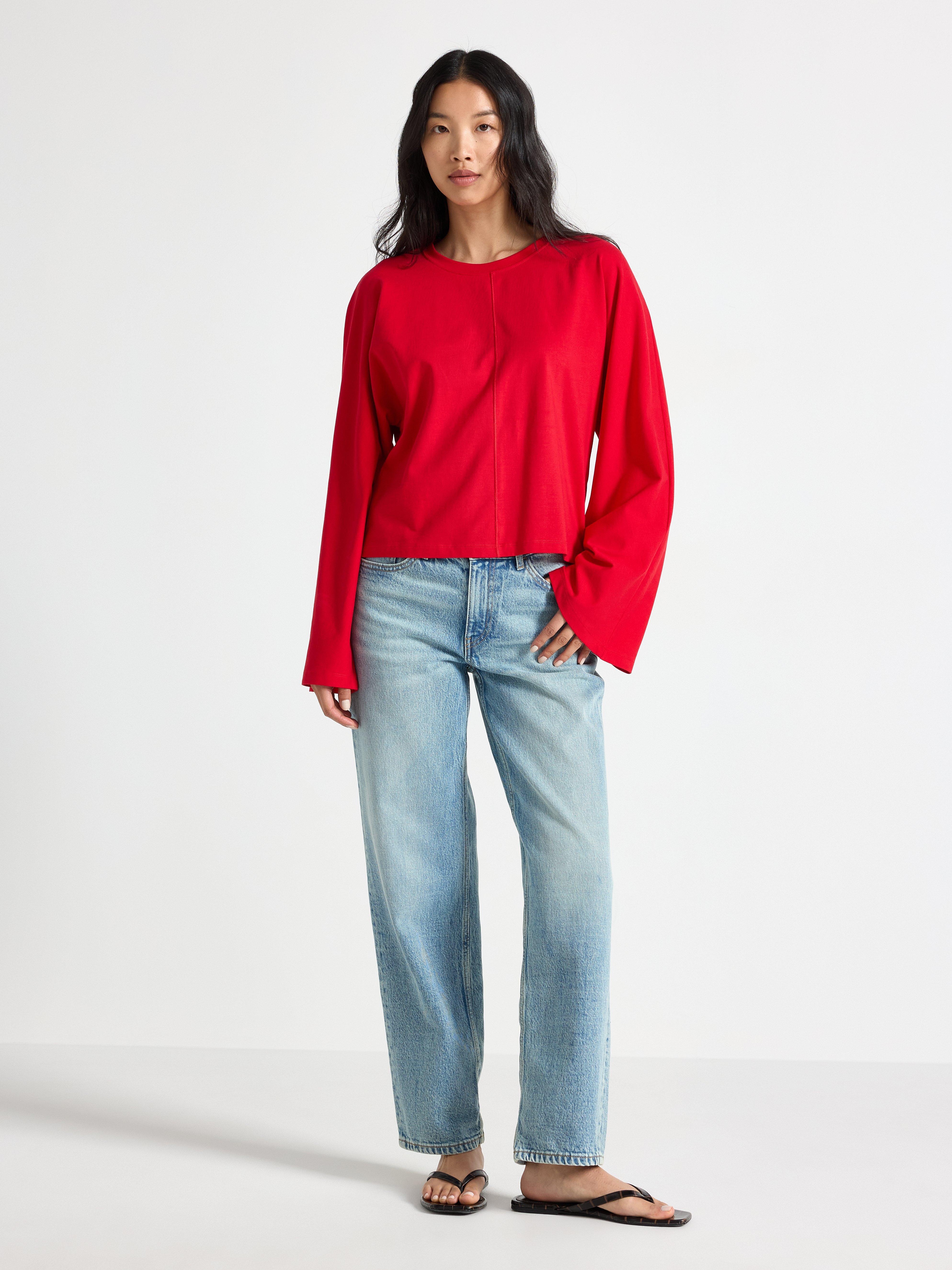 Top - Womens Wear - Red