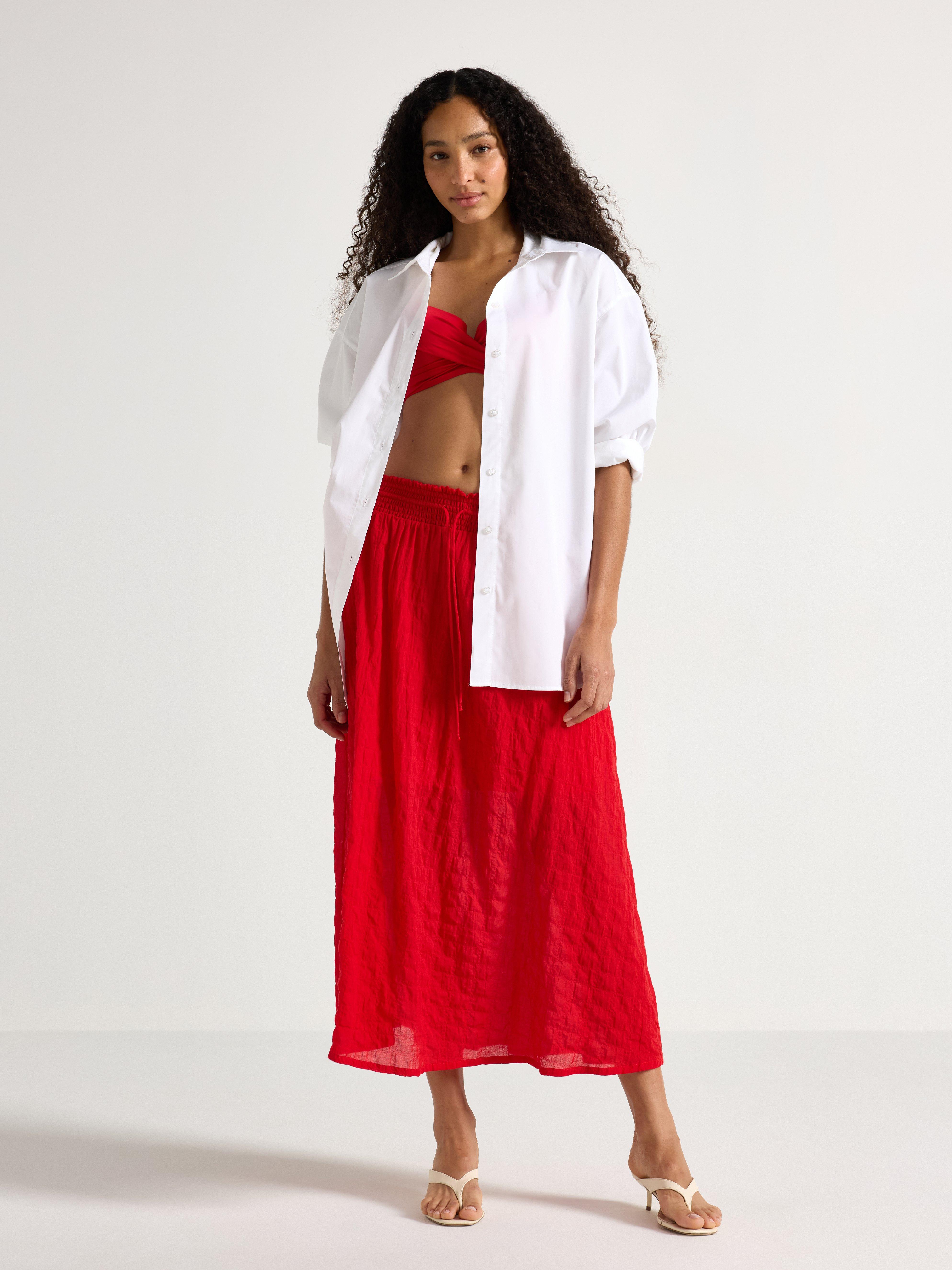 Skirt - Womens Wear - Red