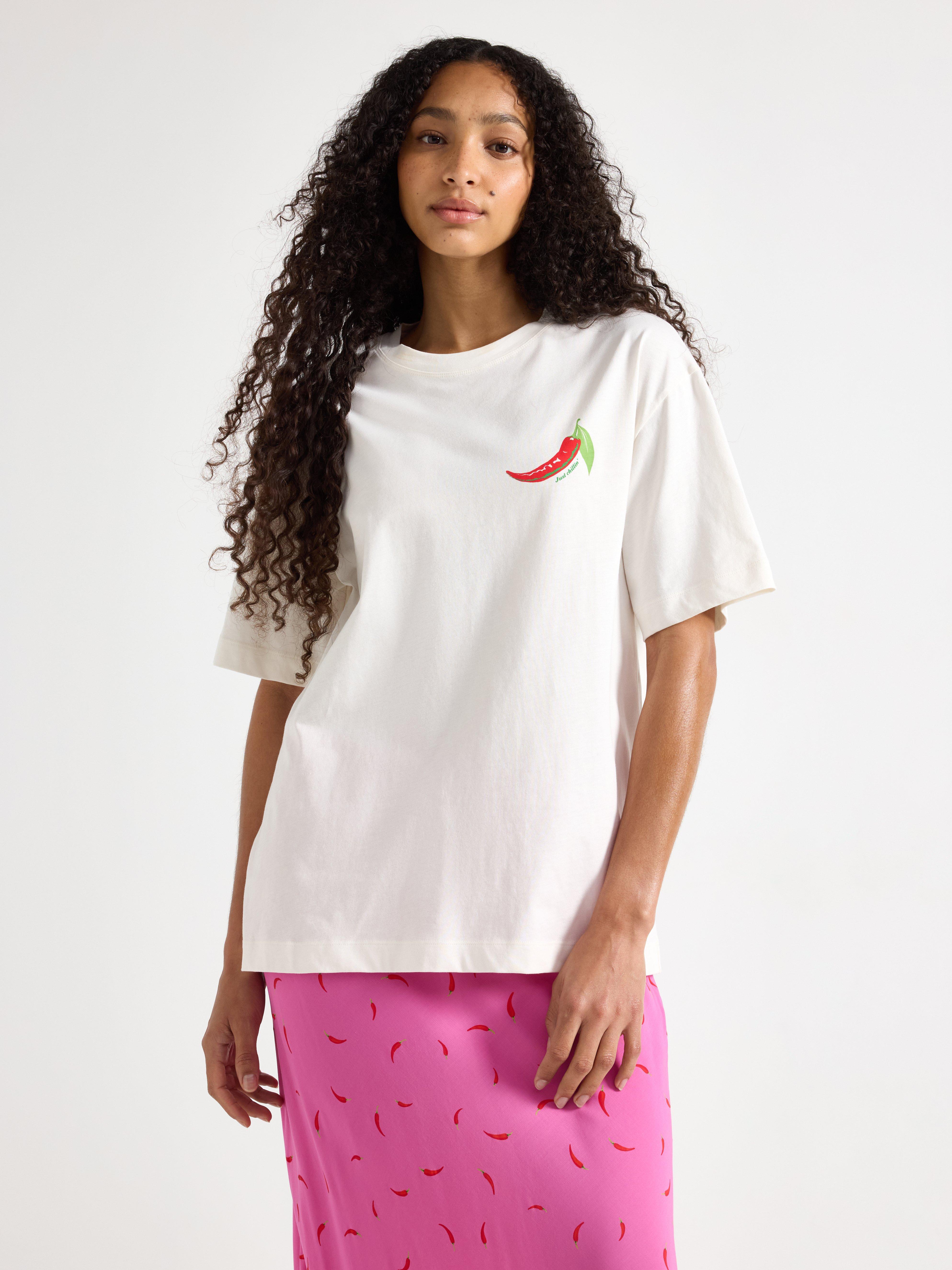 T-shirt - Dame - Hvid