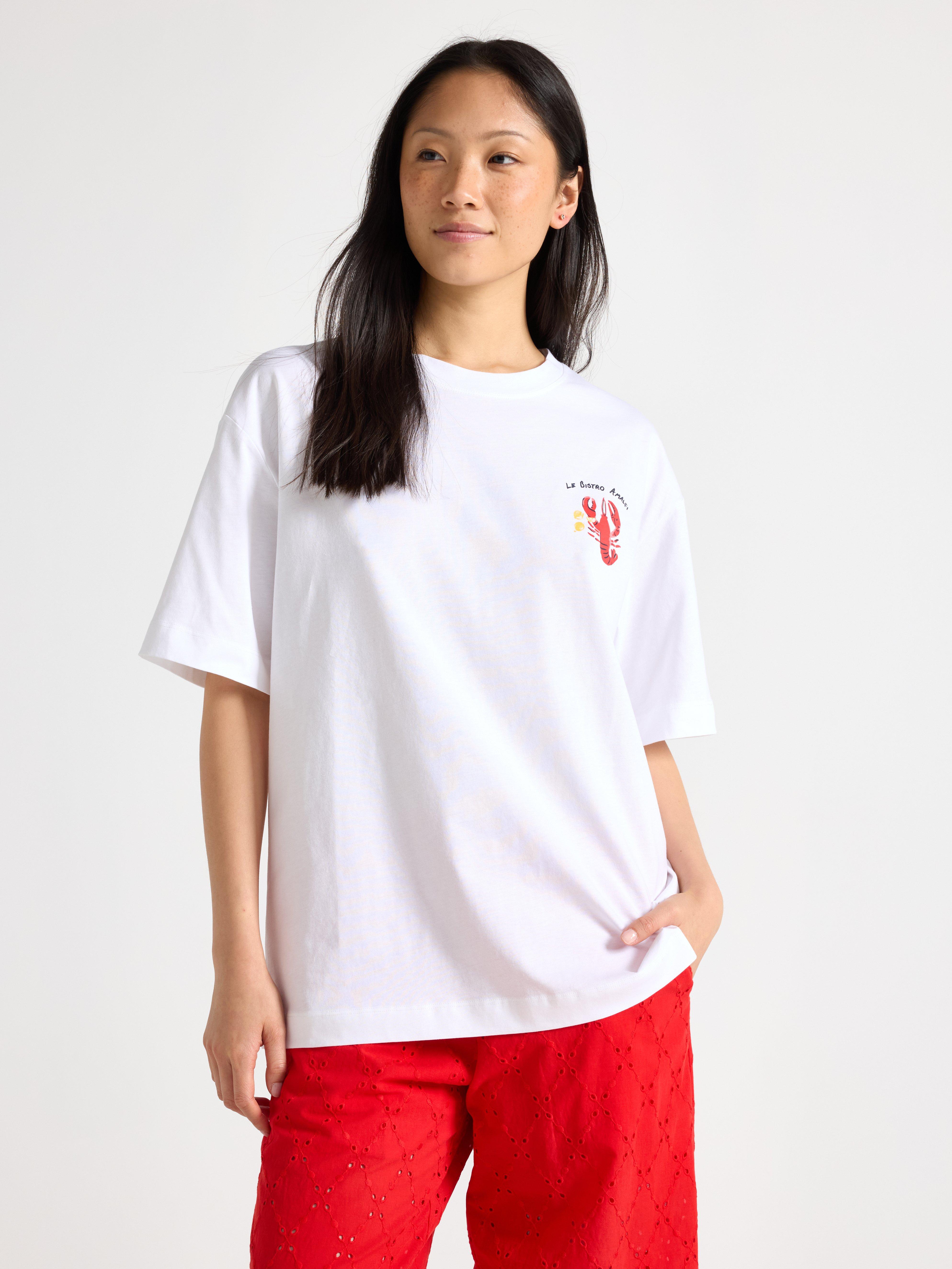 T-shirt - Dam - Vit