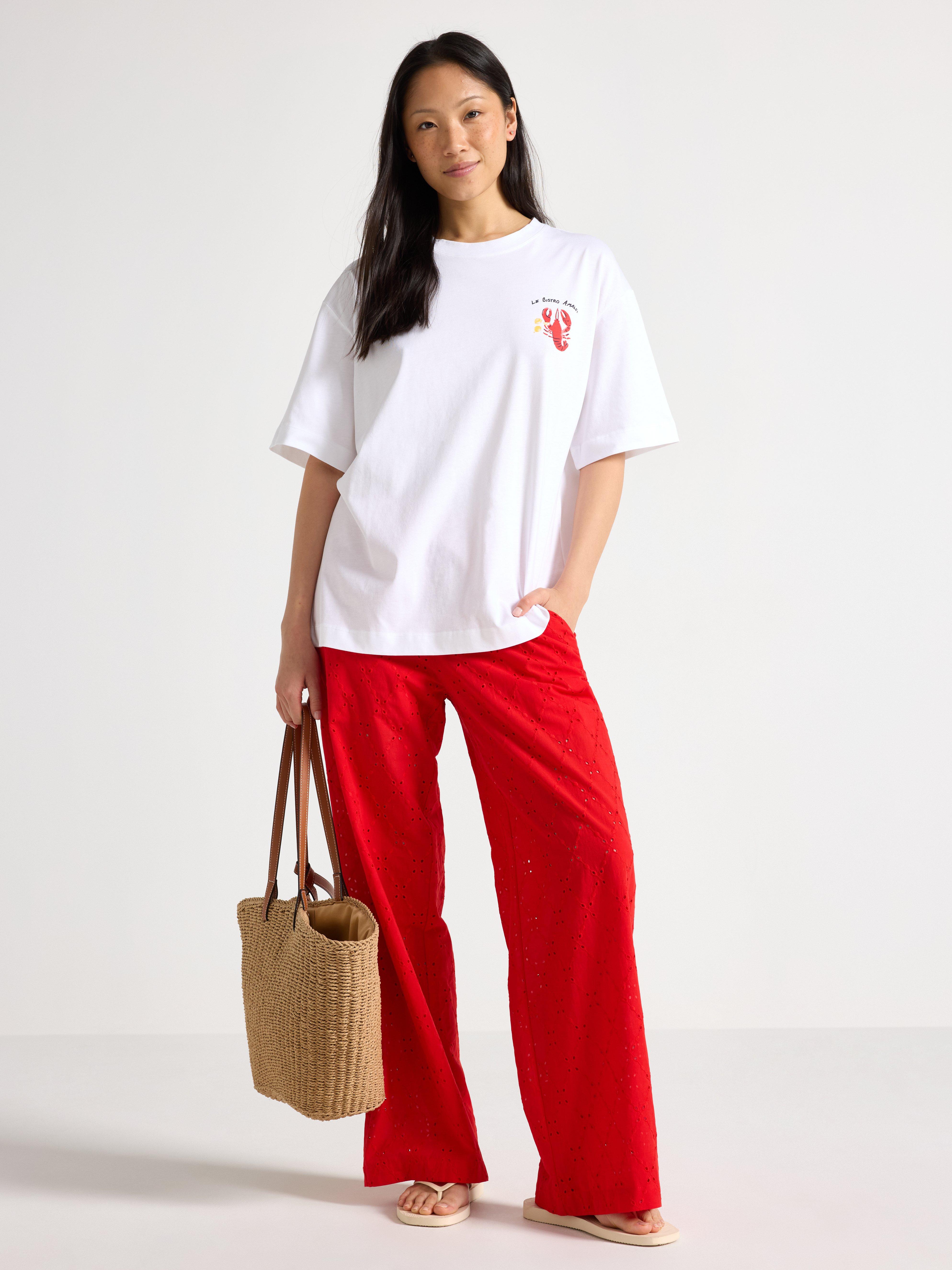 T-shirt - Dam - Vit