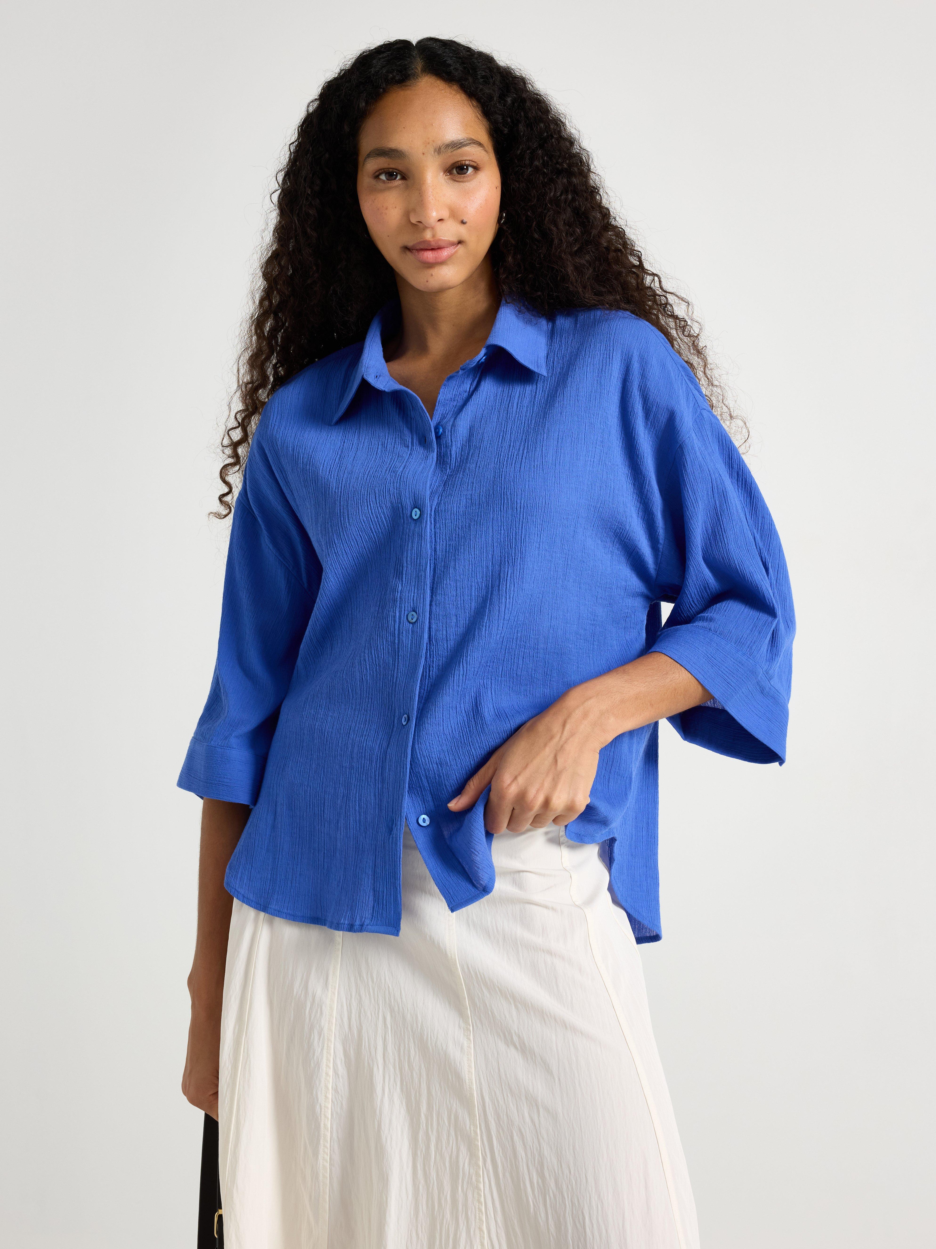 Shirt - Womens Wear - Blue