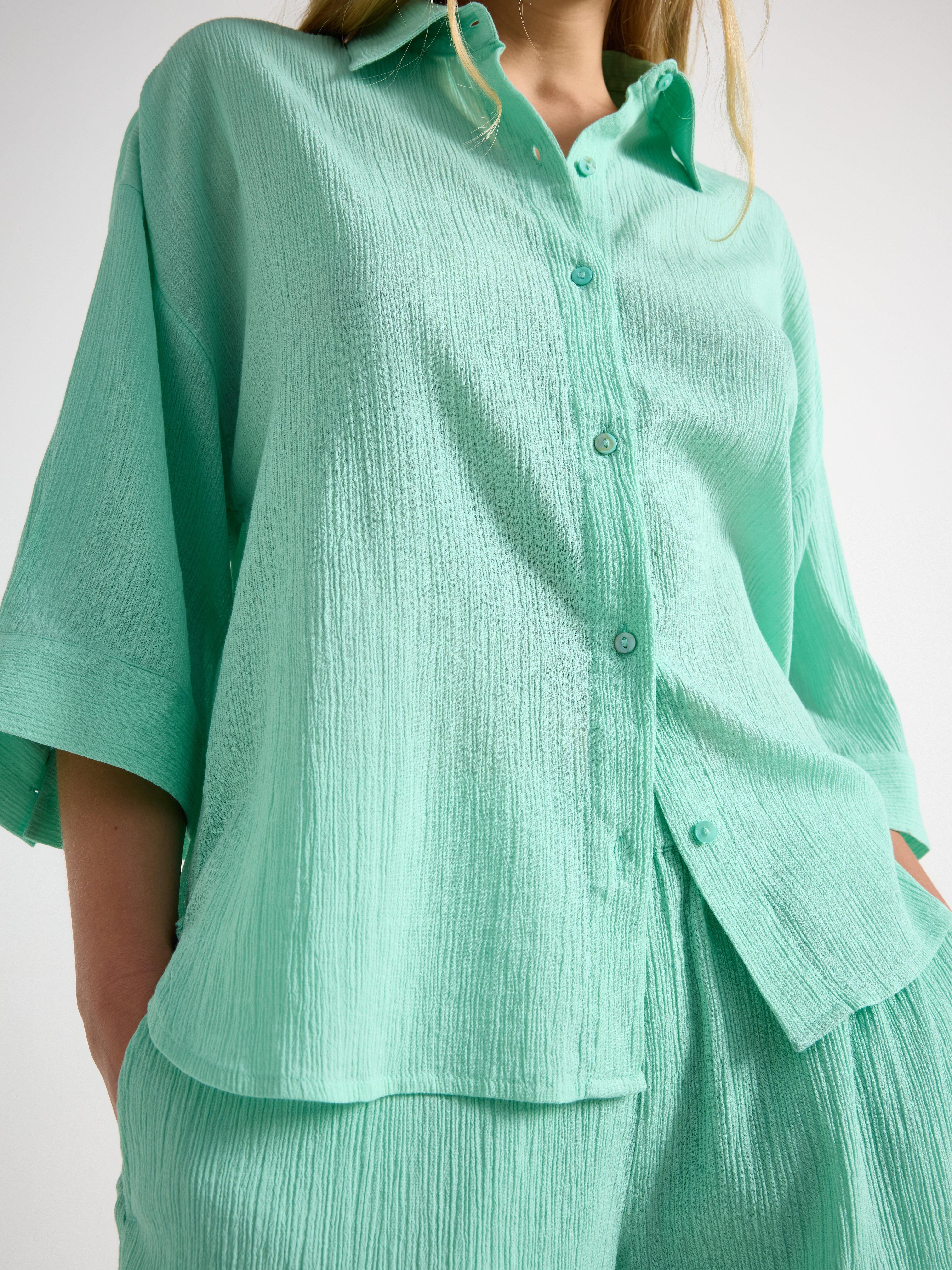 Shirt - Womens Wear - Aqua
