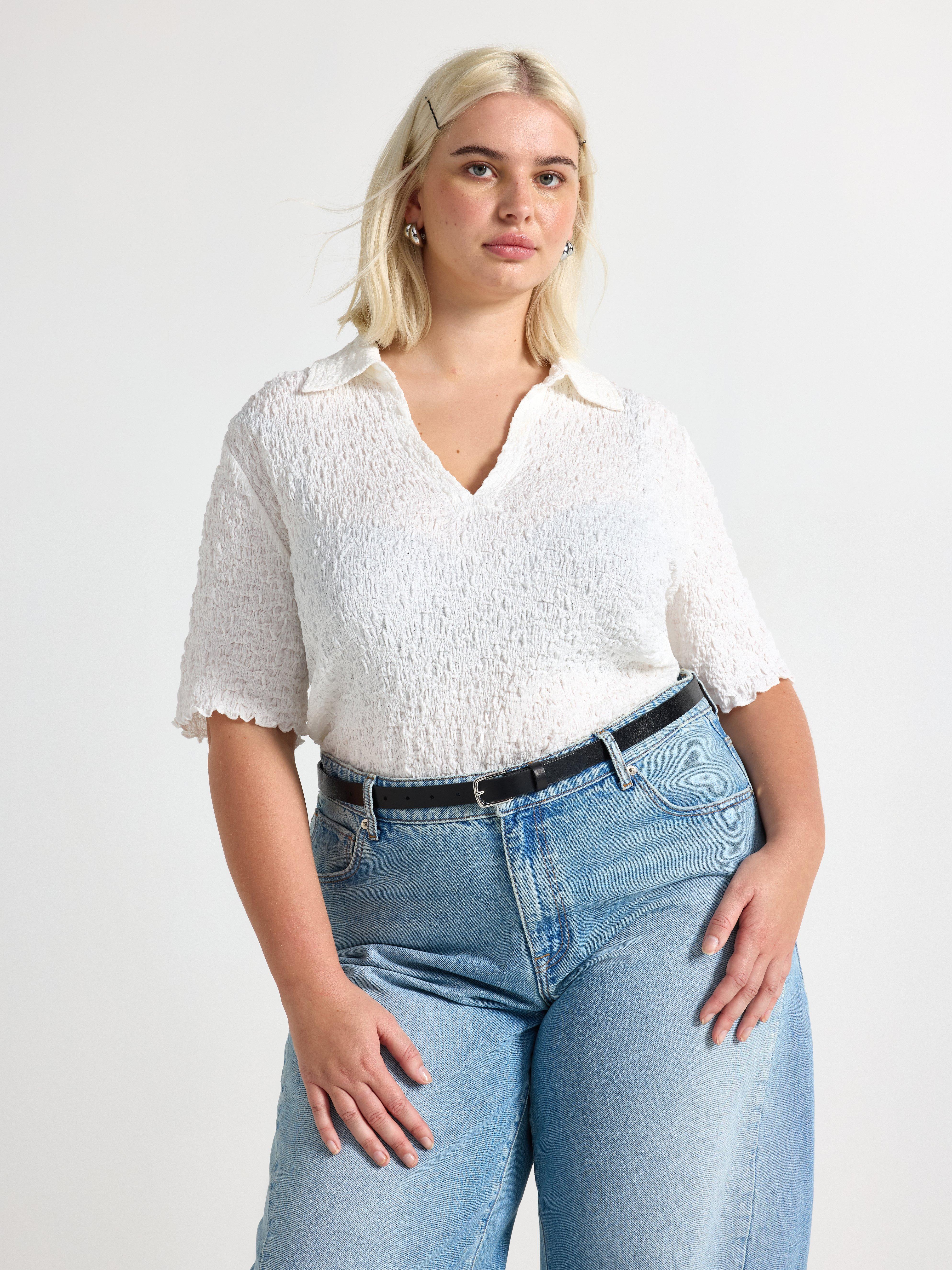 Top - Womens Wear - White