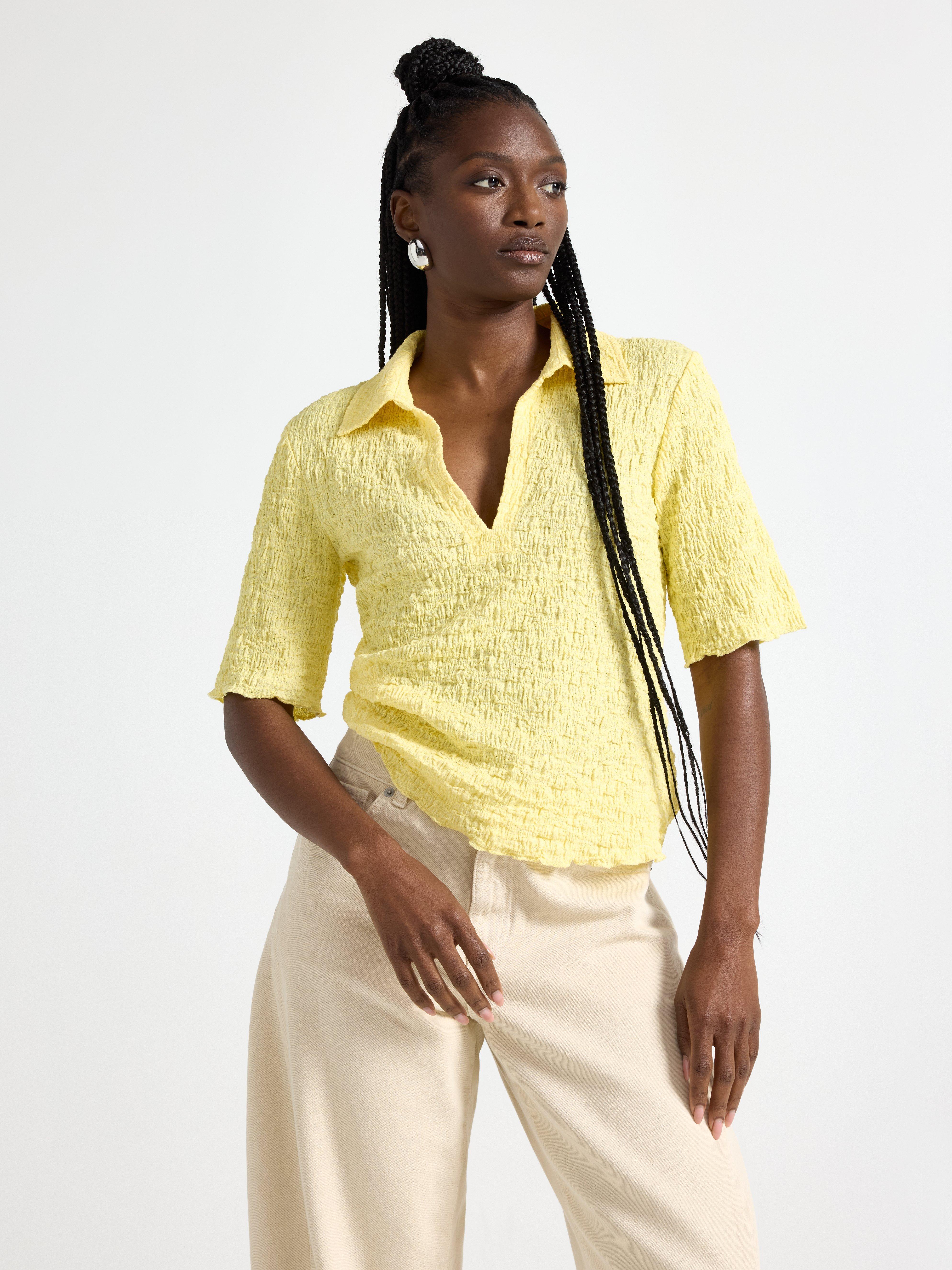 Top - Womens Wear - Yellow