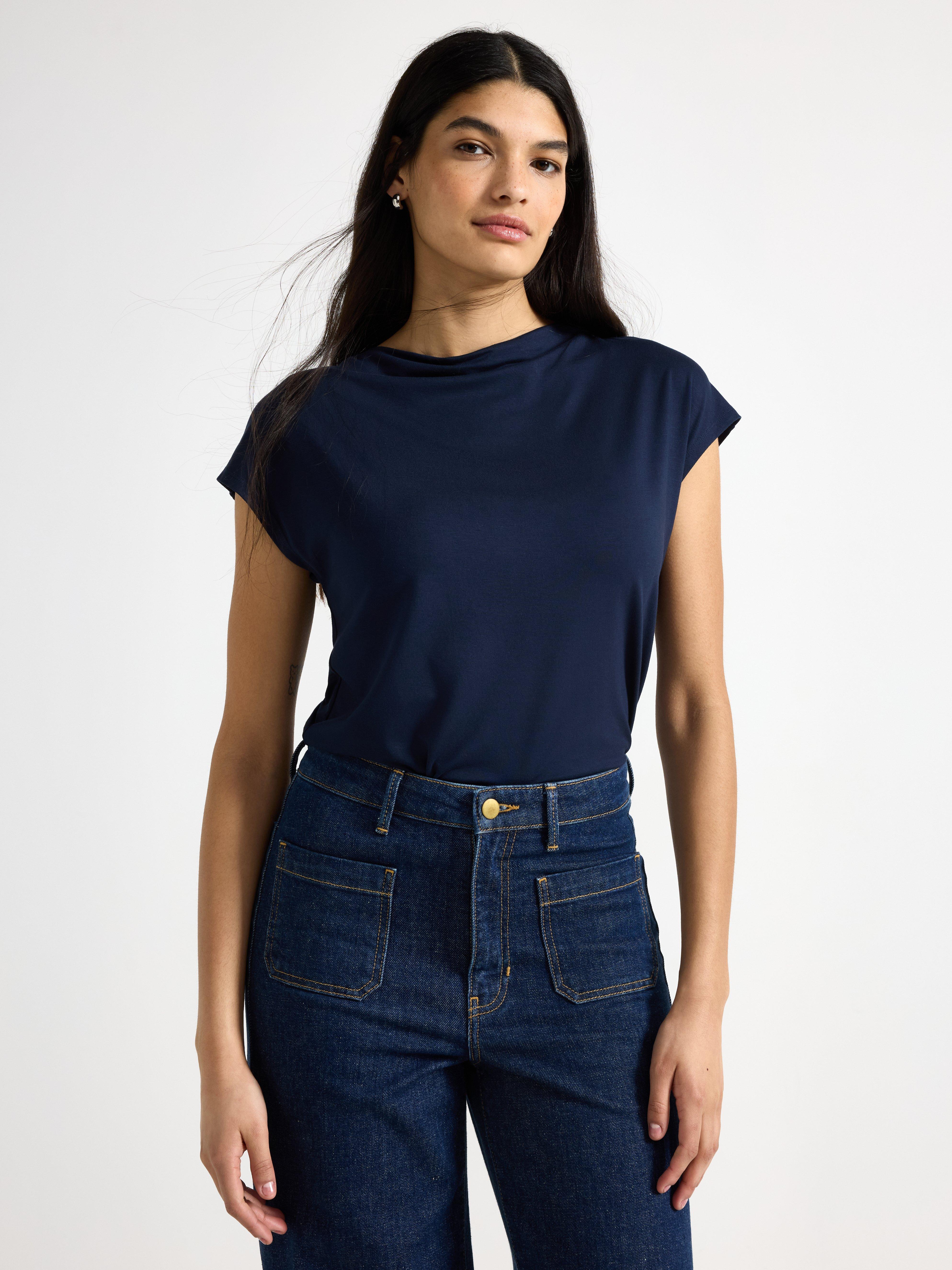 Top - Womens Wear - Blue