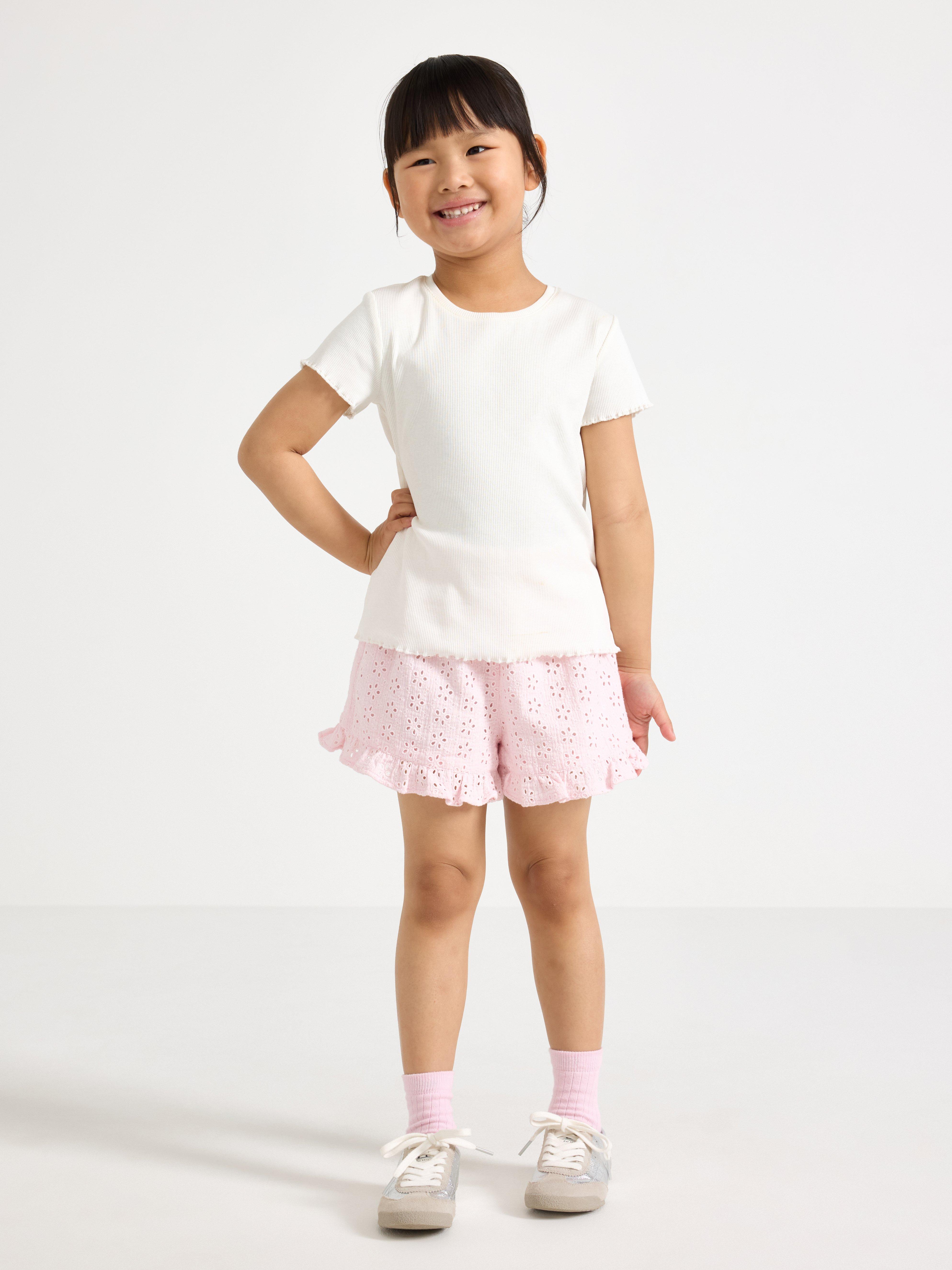 Shorts - Barn - Rosa