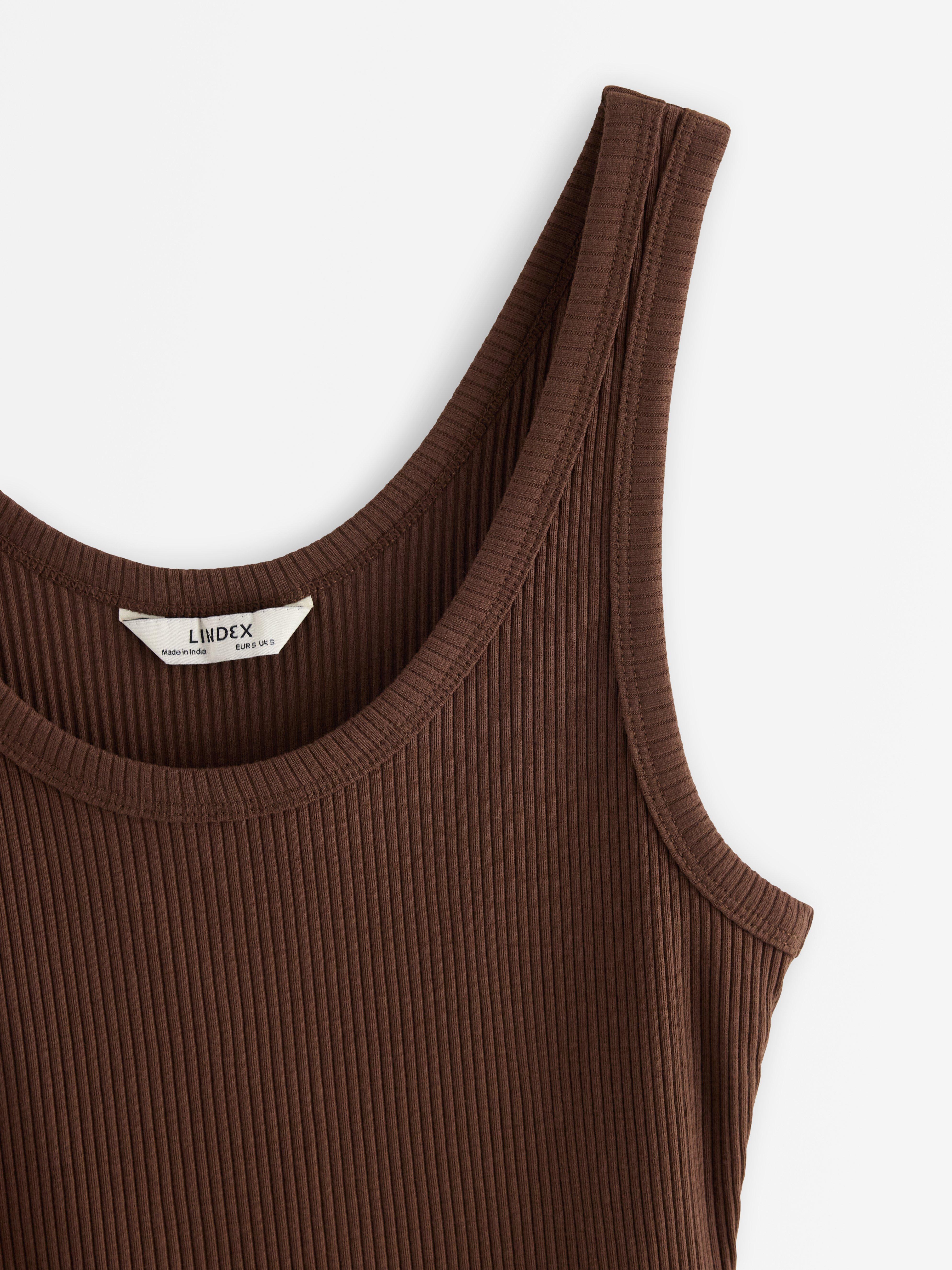 Topp - Dame - Brun