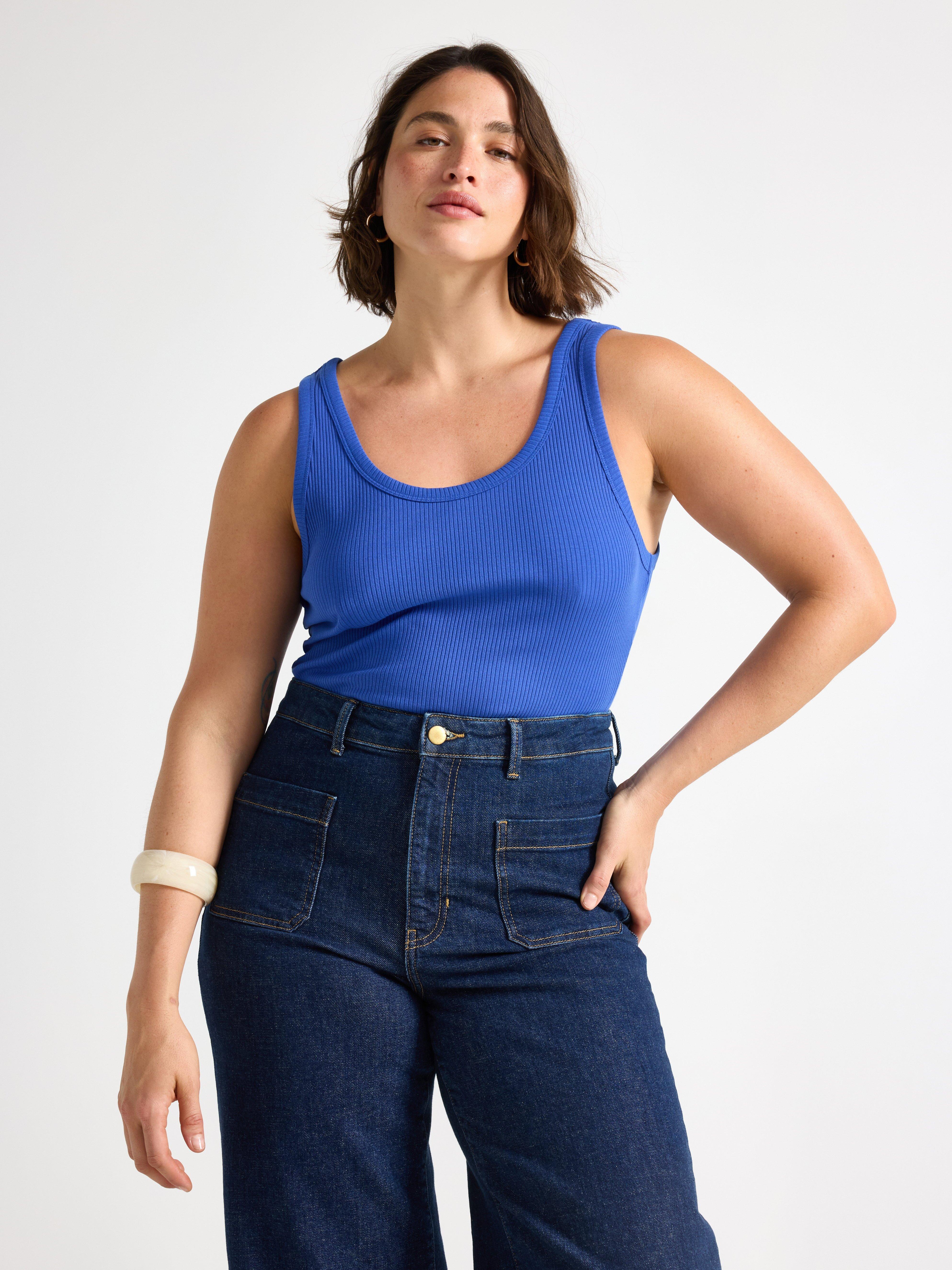 Tank Top - Womens Wear - Blue
