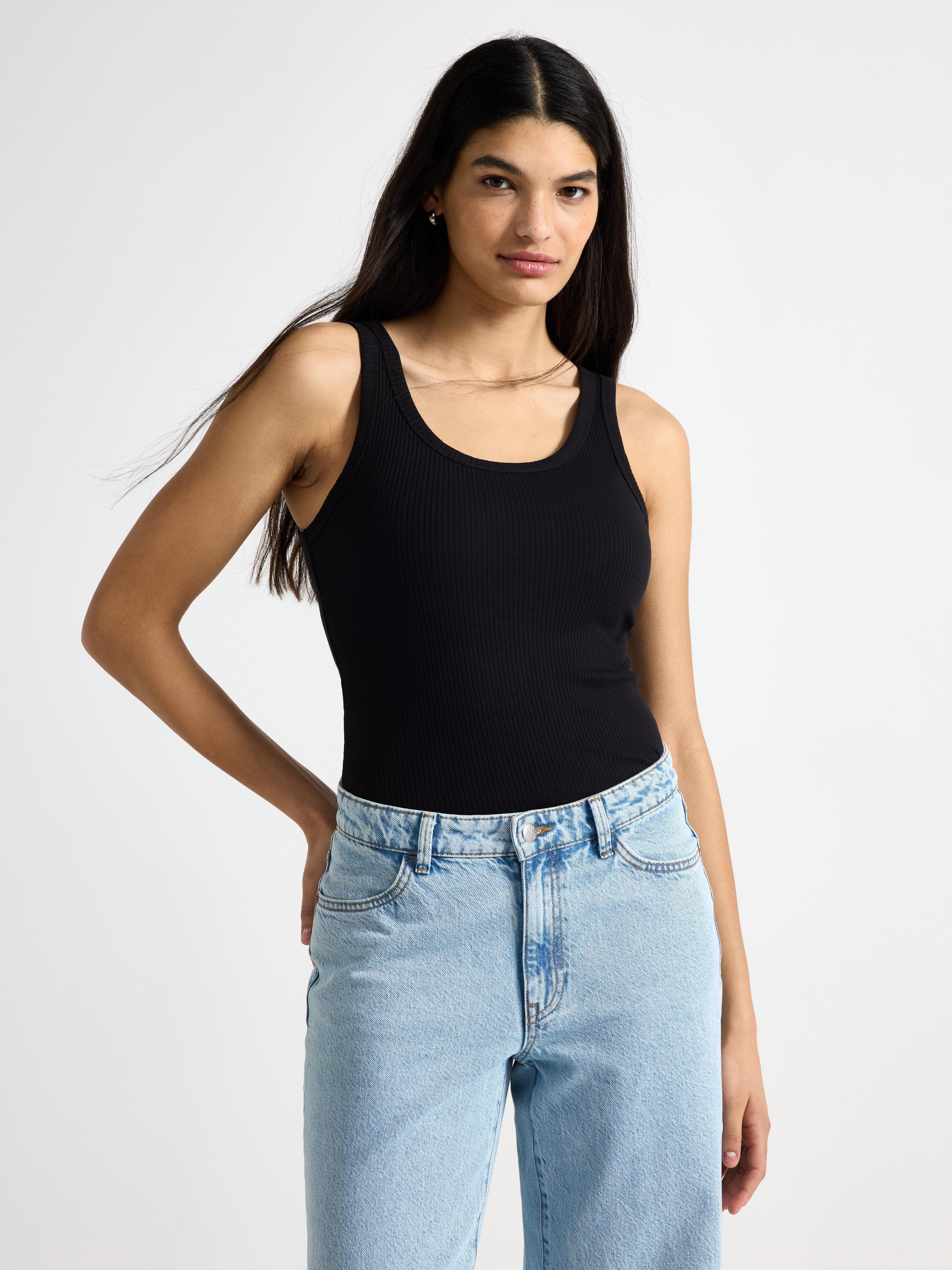 Tanktop - Dame - Sort