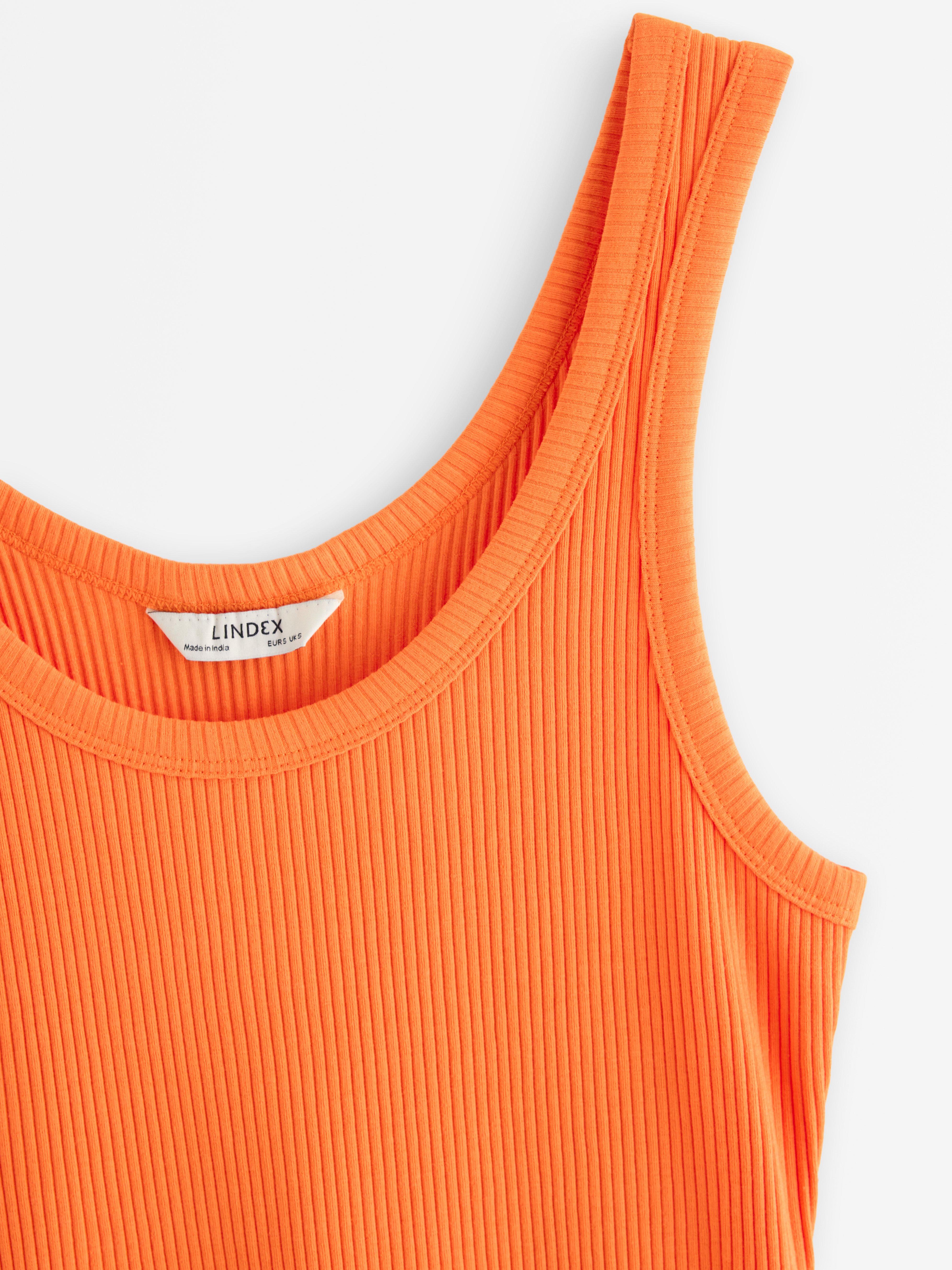 Tanktop - Dame - Orange
