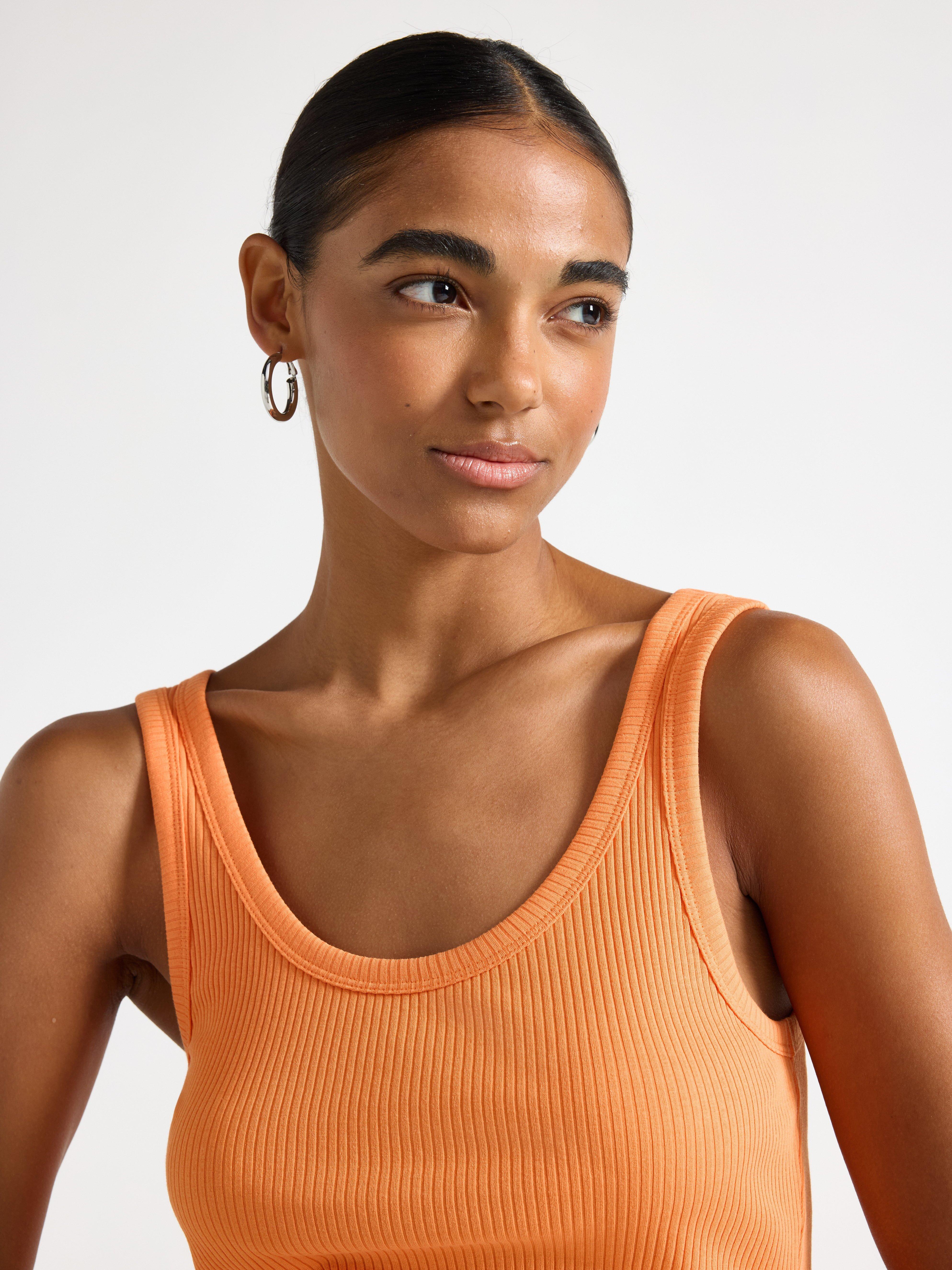Tank Top - Womens Wear - Orange
