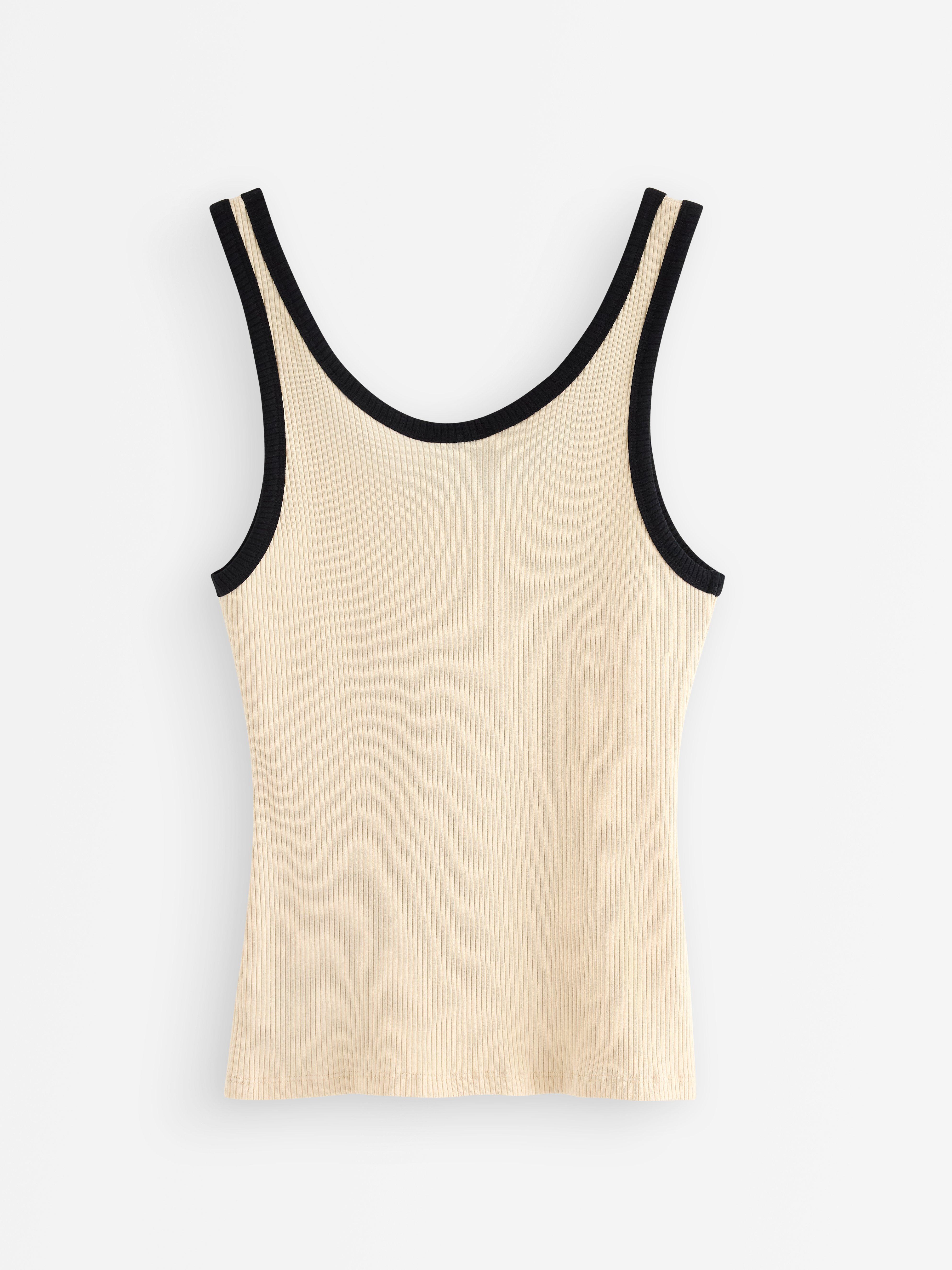Tanktop - Dame - Beige