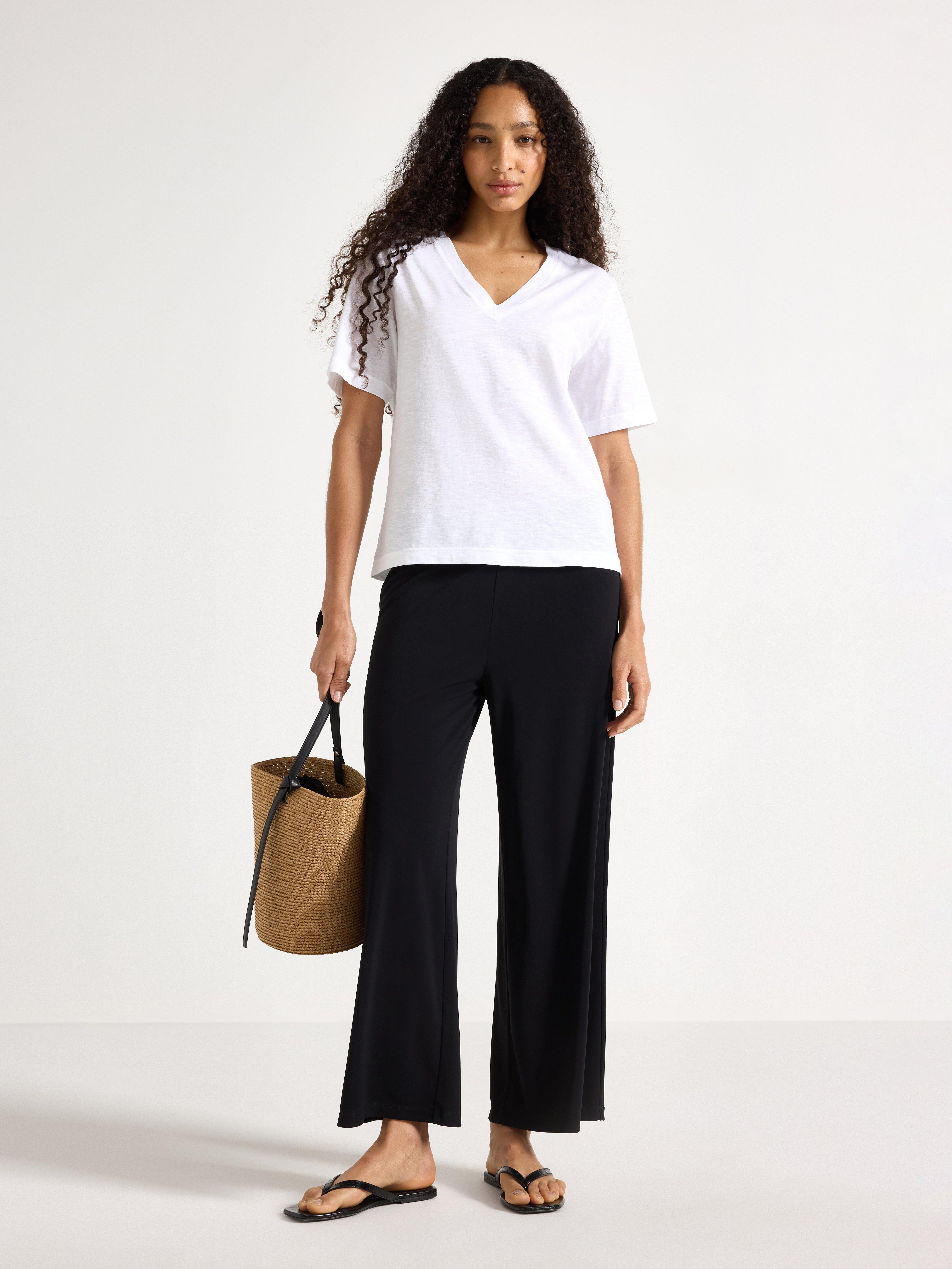 T-shirt - Dame - Hvid