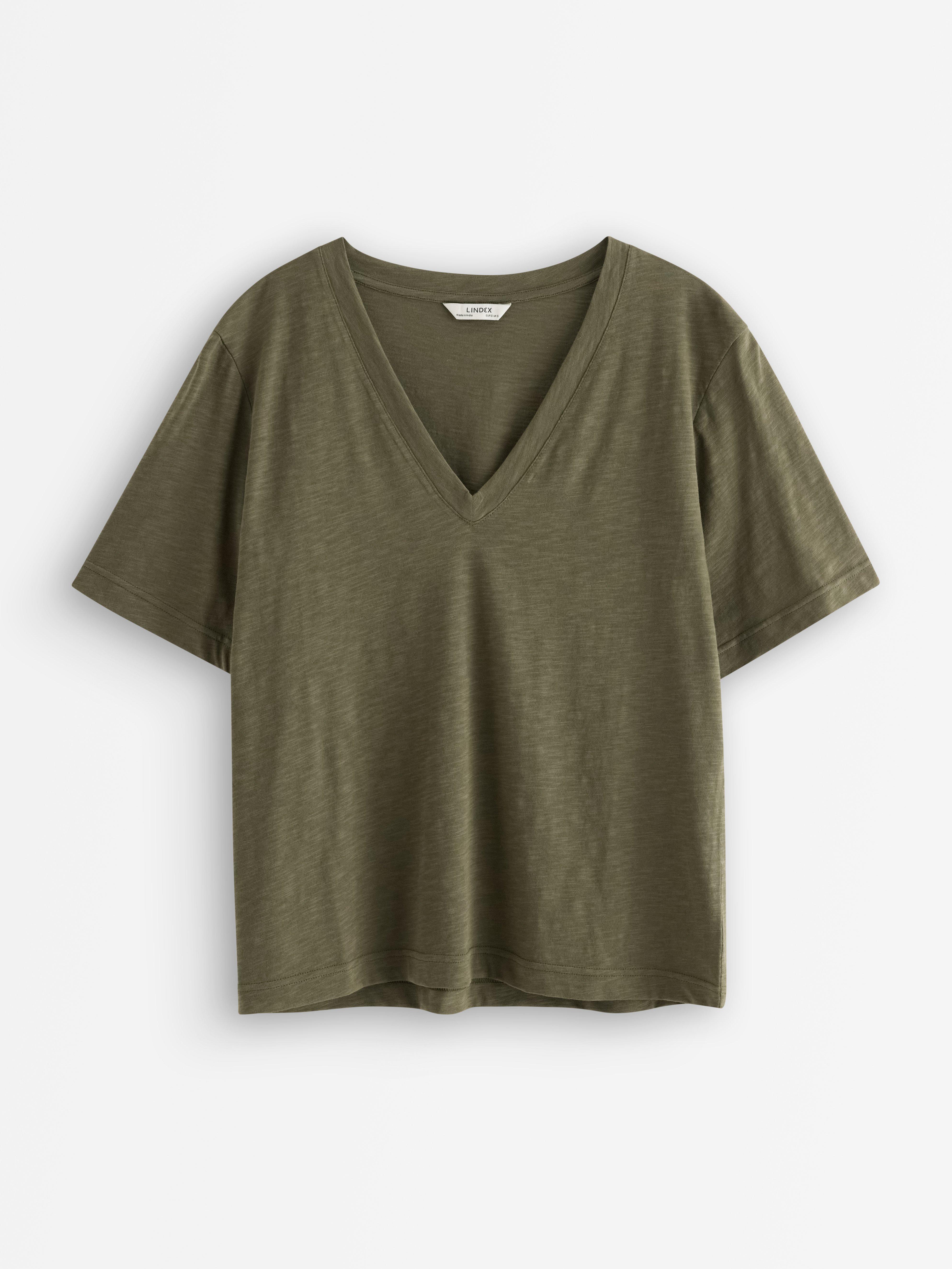 T-shirt - Dame - Grøn