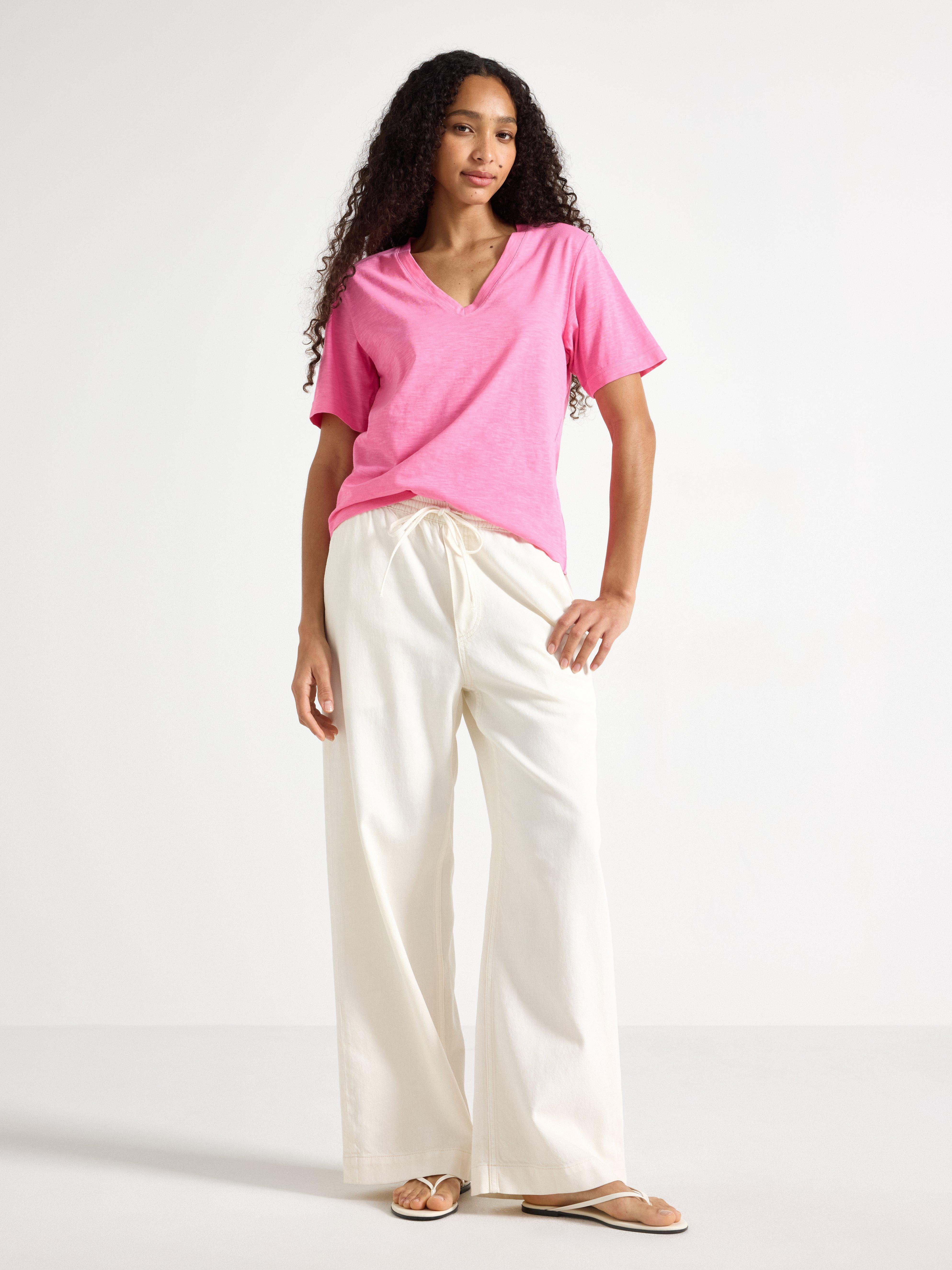 T-shirt - Dam - Rosa