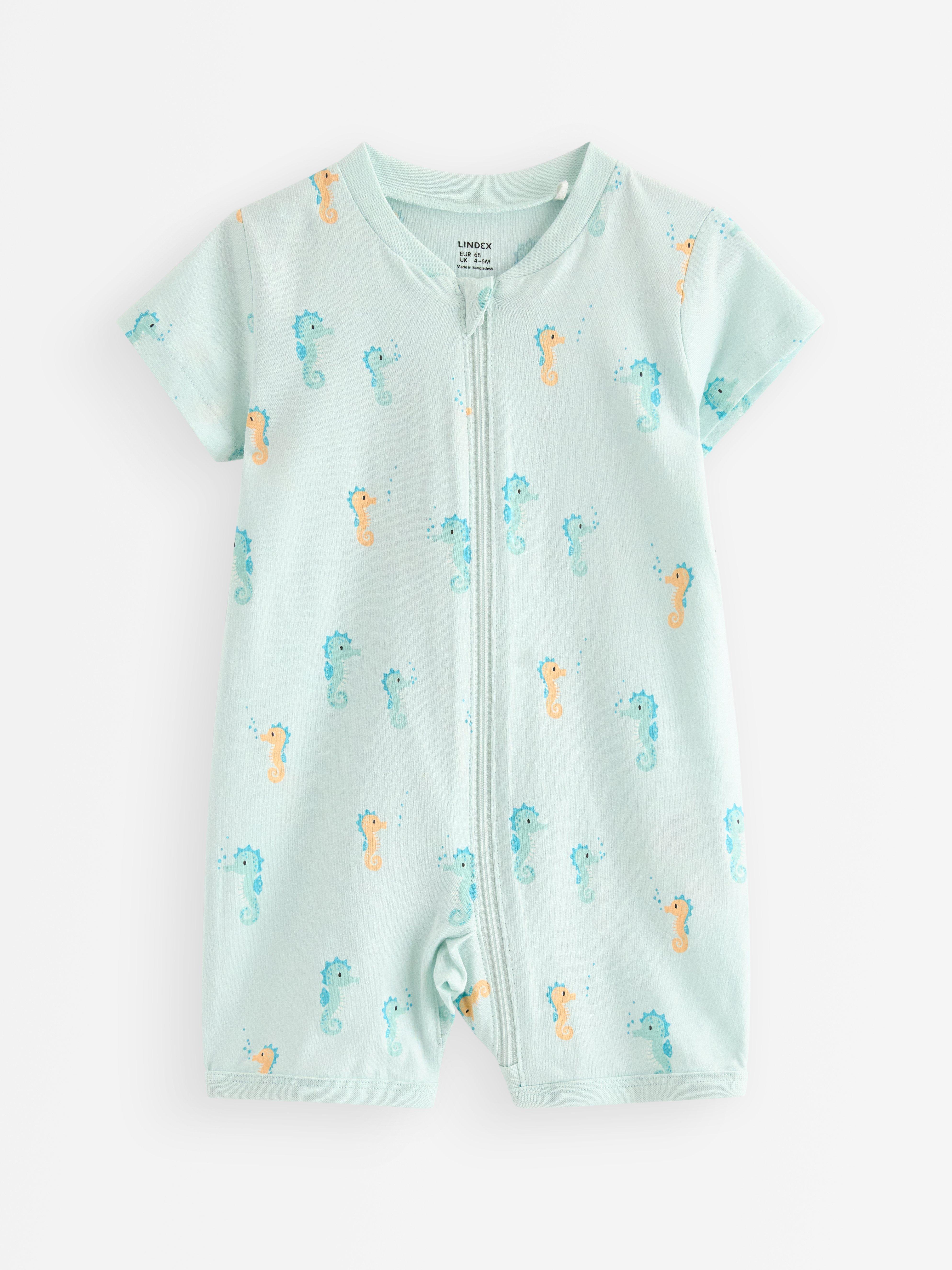 Pyjamas Romper - Børn - Blå