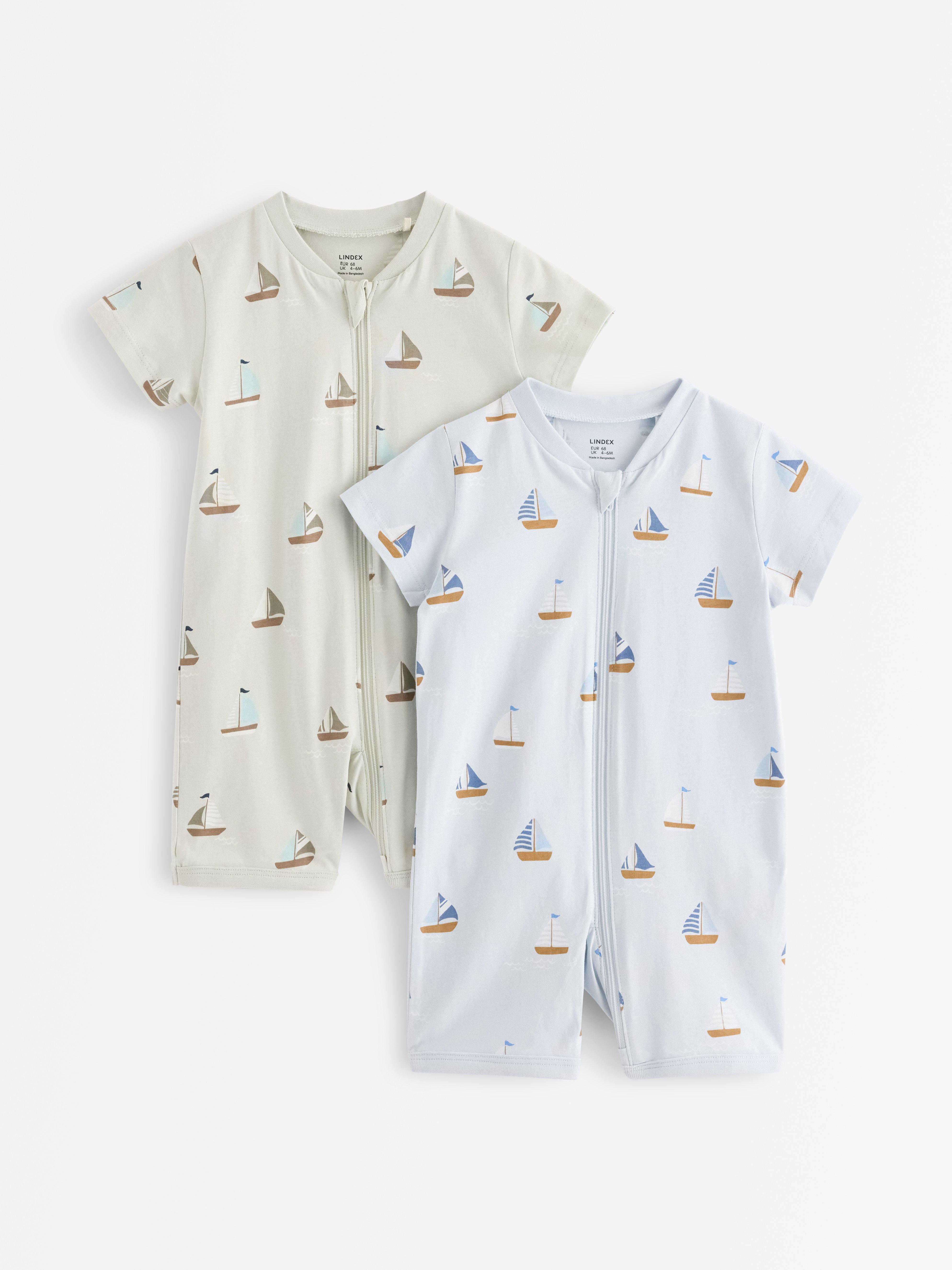 Pyjama romper - Barn - Blå