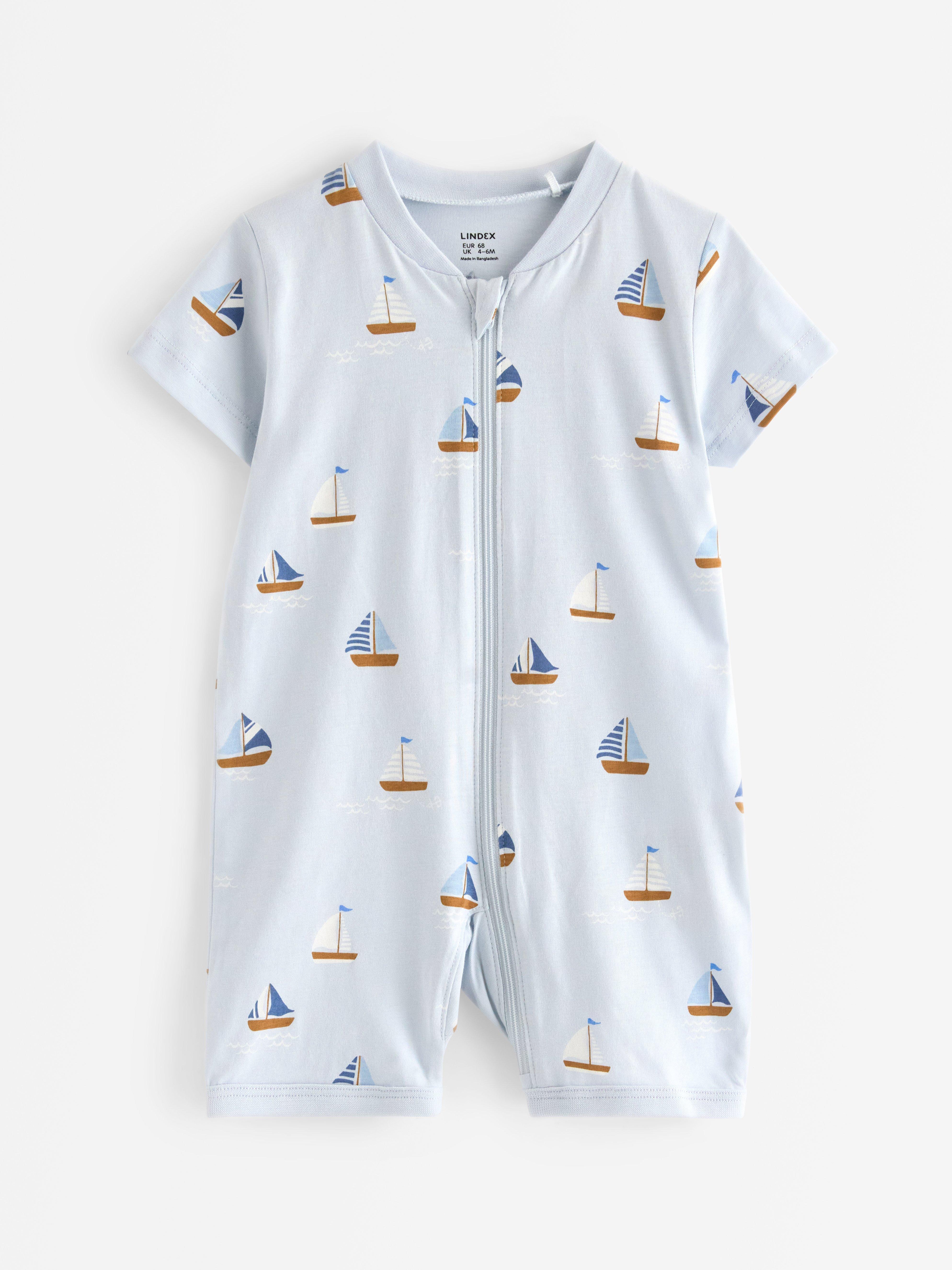Pyjama Romper - Kids Wear - Blue