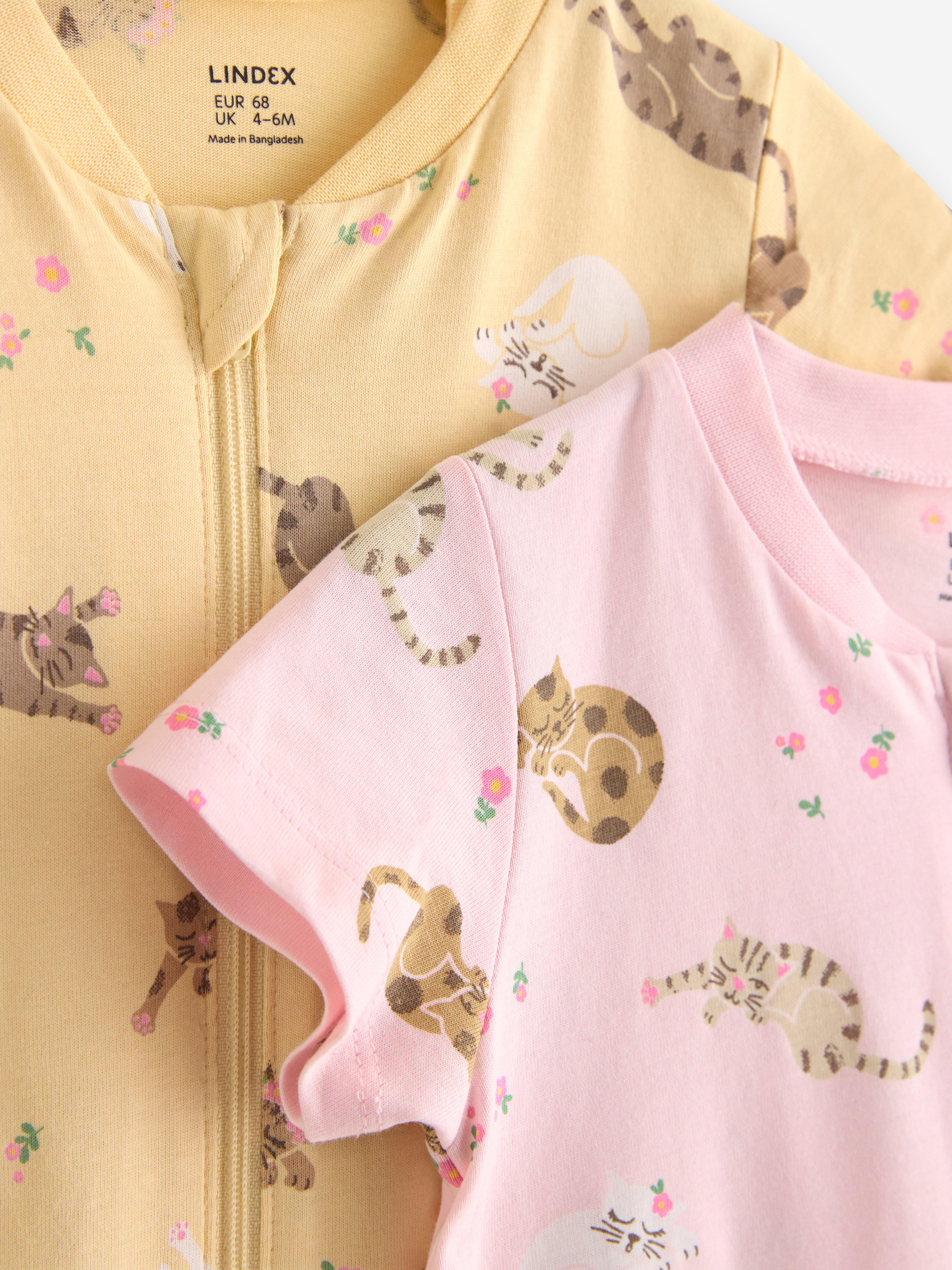 Pyjama-haalaripuku - Lapset - Keltainen