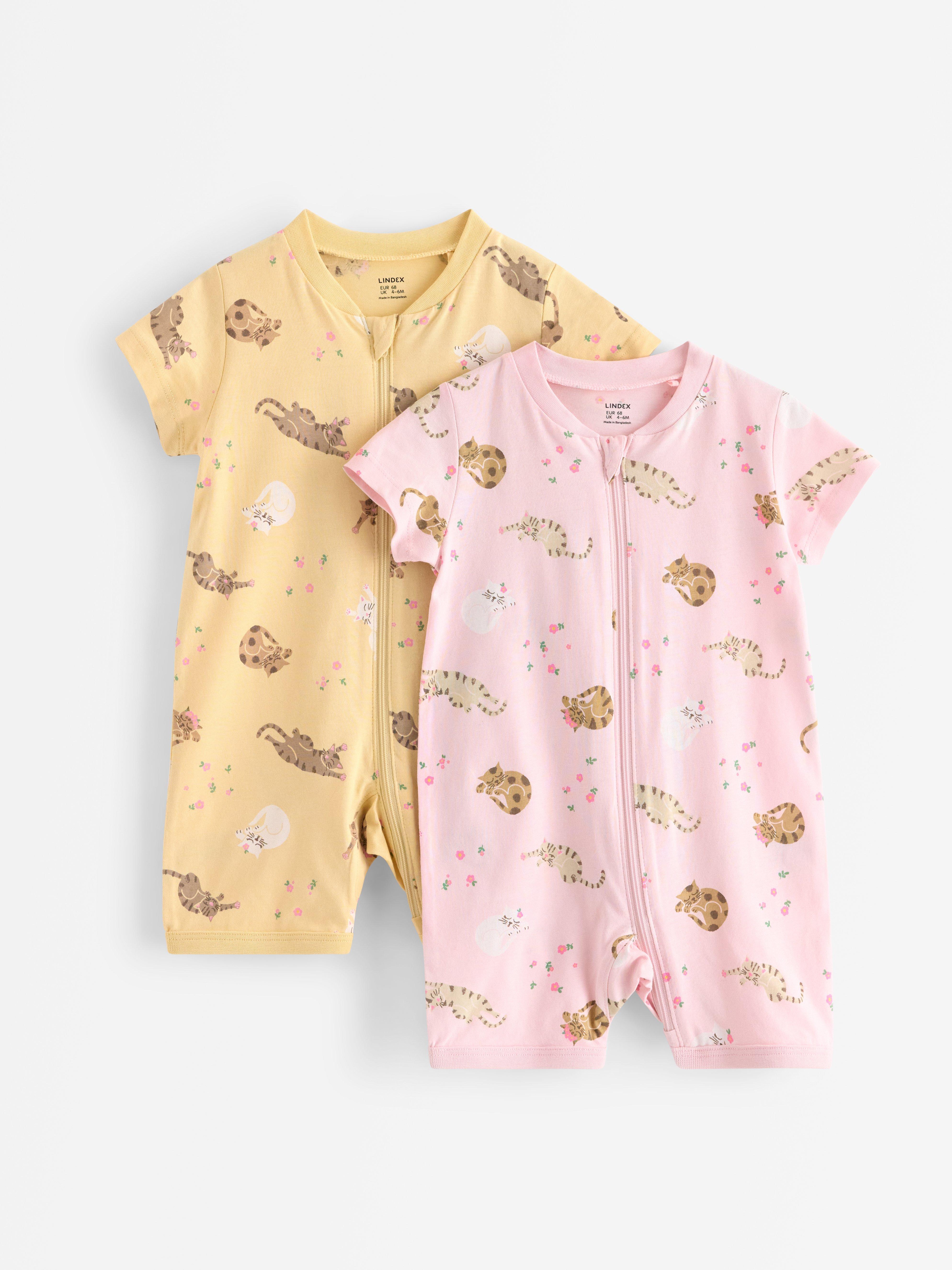 Pyjama Romper - Kids Wear - Yellow