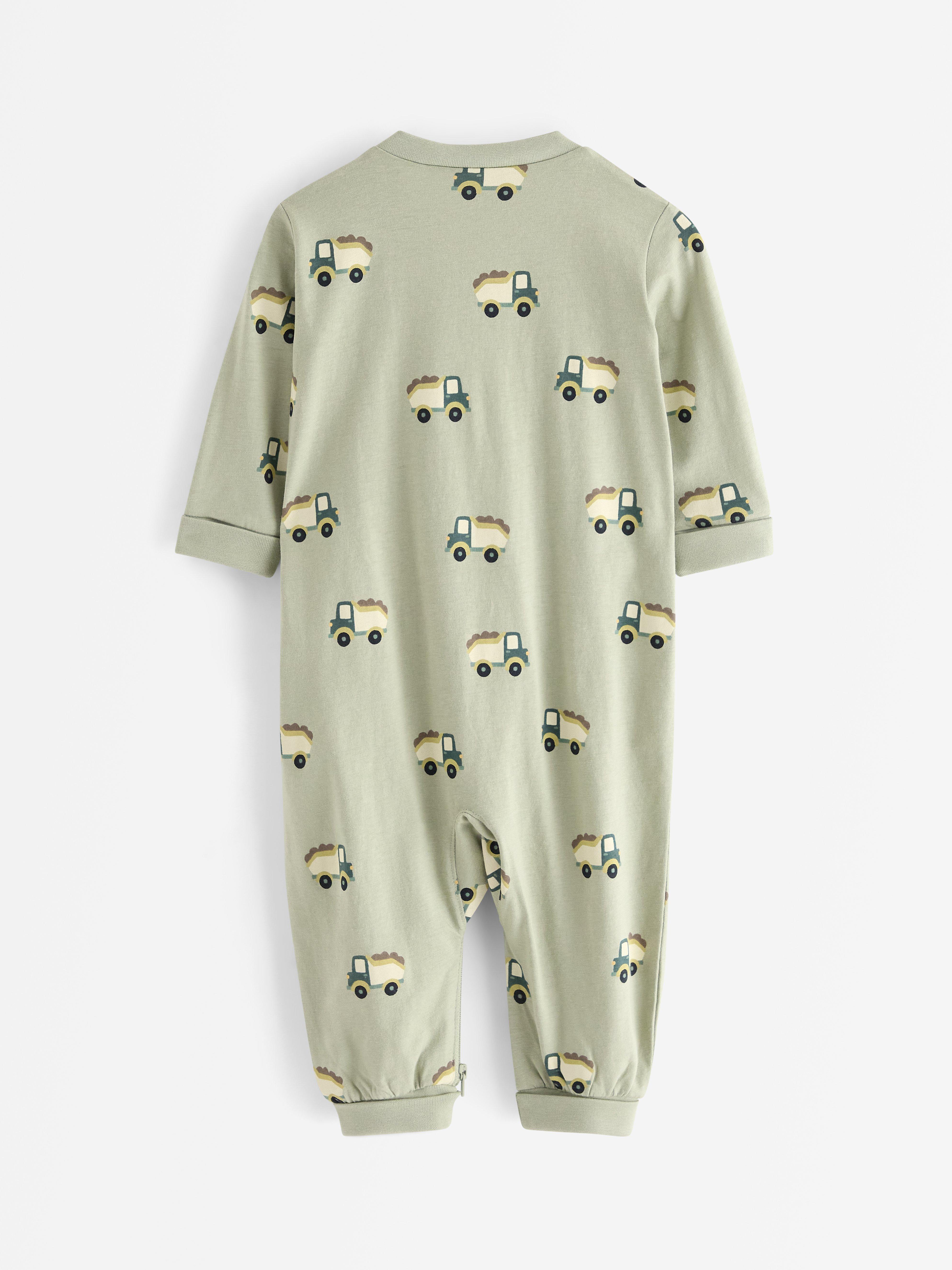 Pyjamas onesie - Børn - Grøn