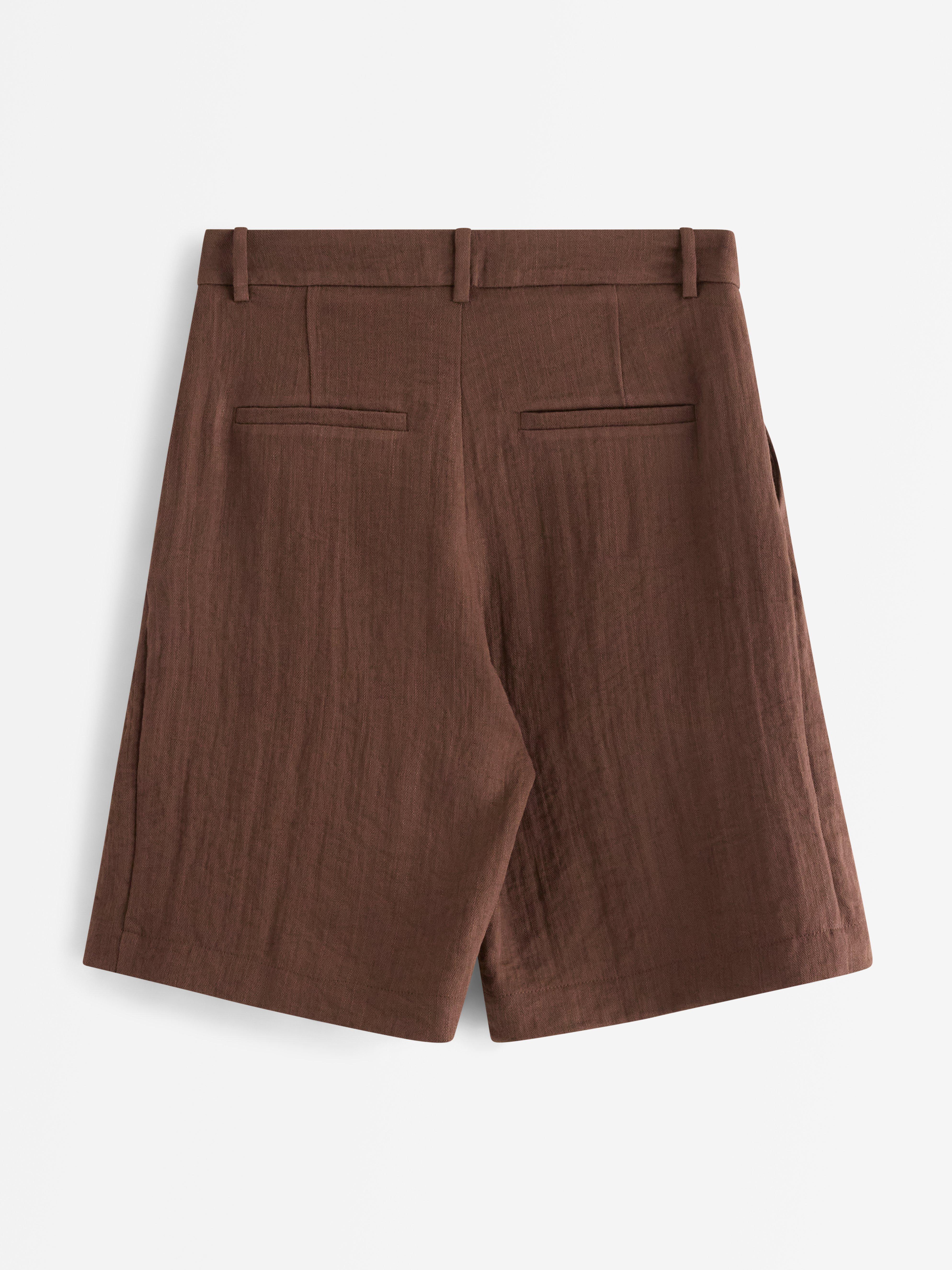 Shorts - Womens Wear - Brown