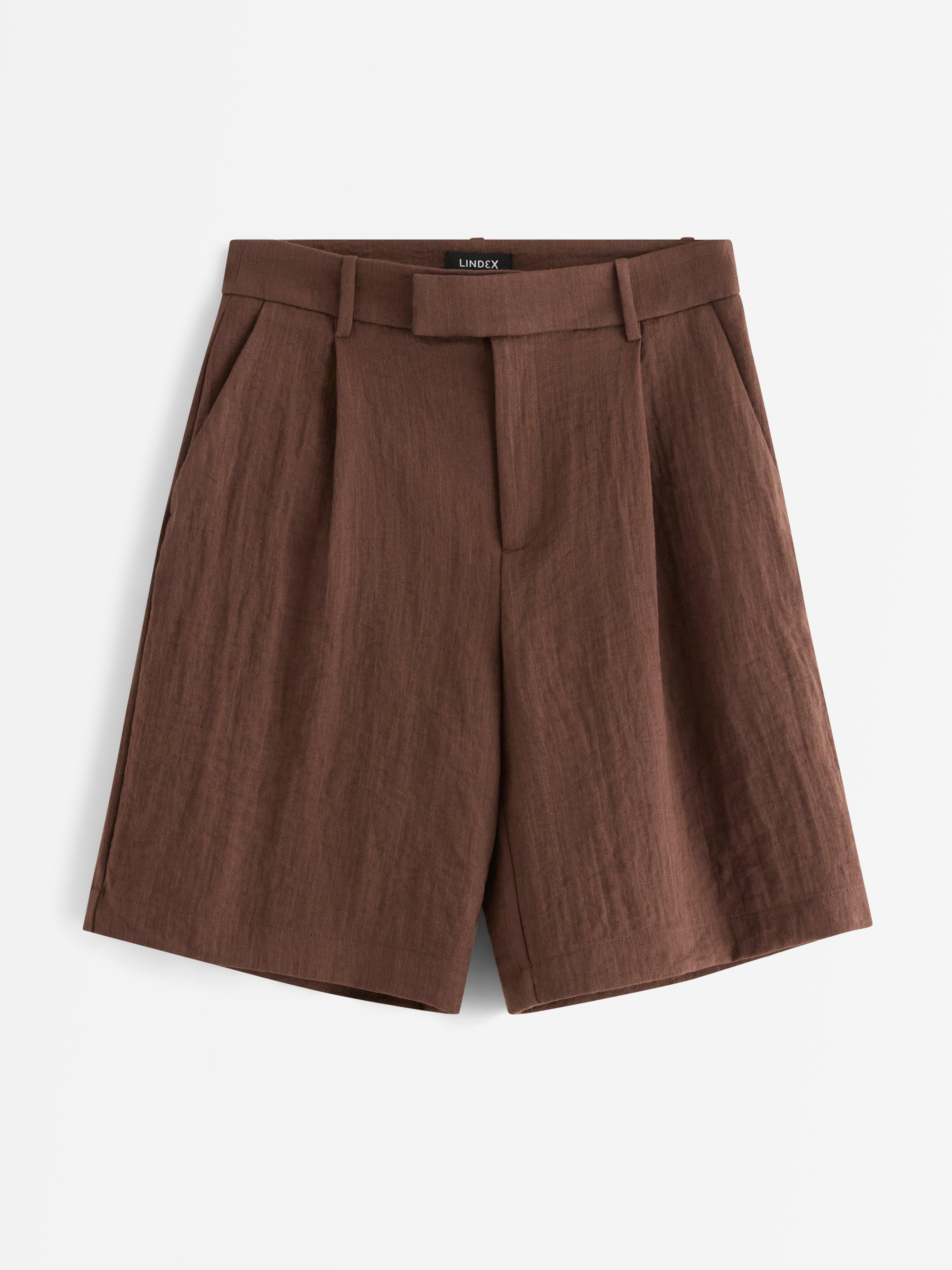 Shorts - Womens Wear - Brown