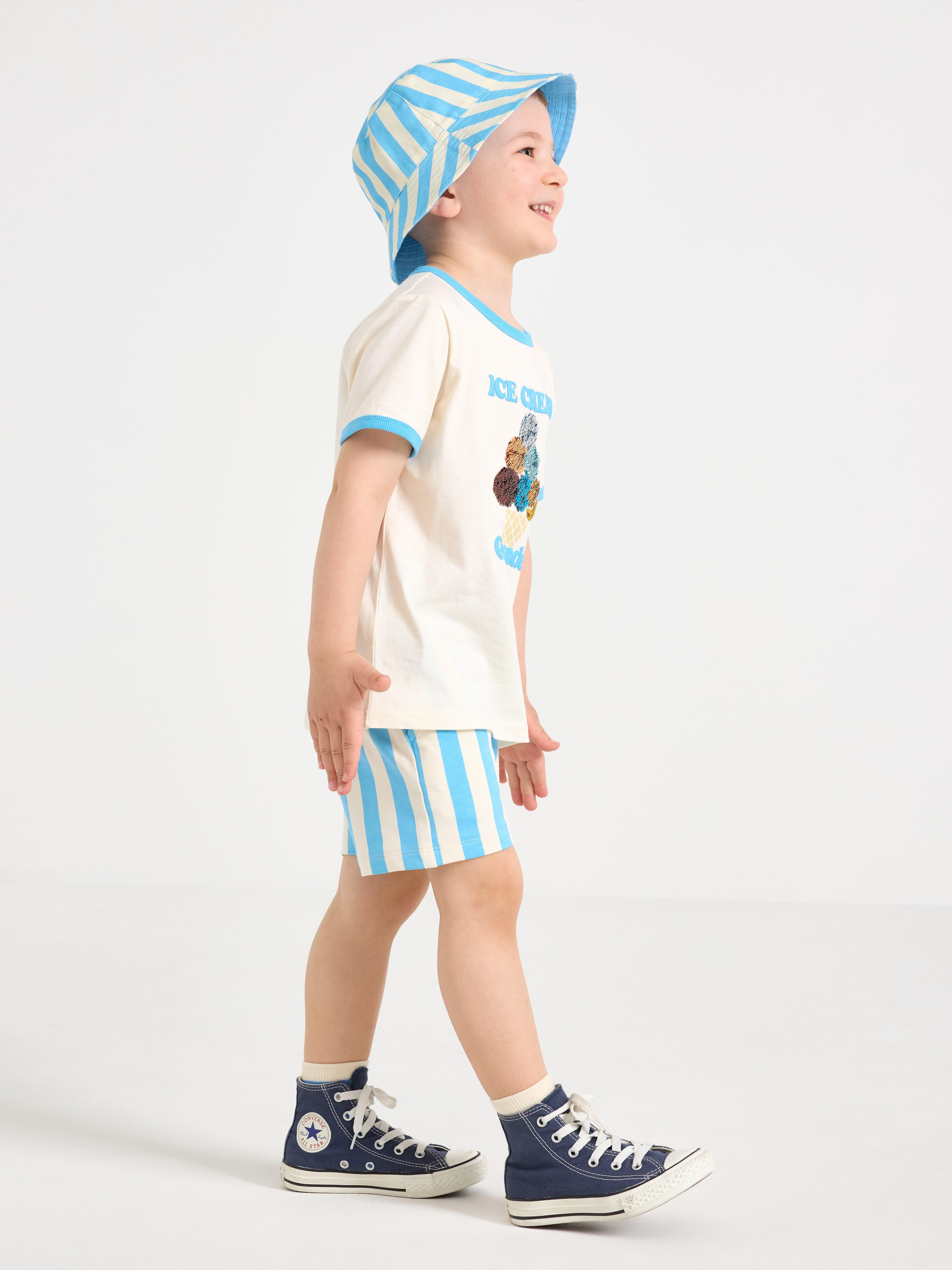 Shorts - Barn - Blå