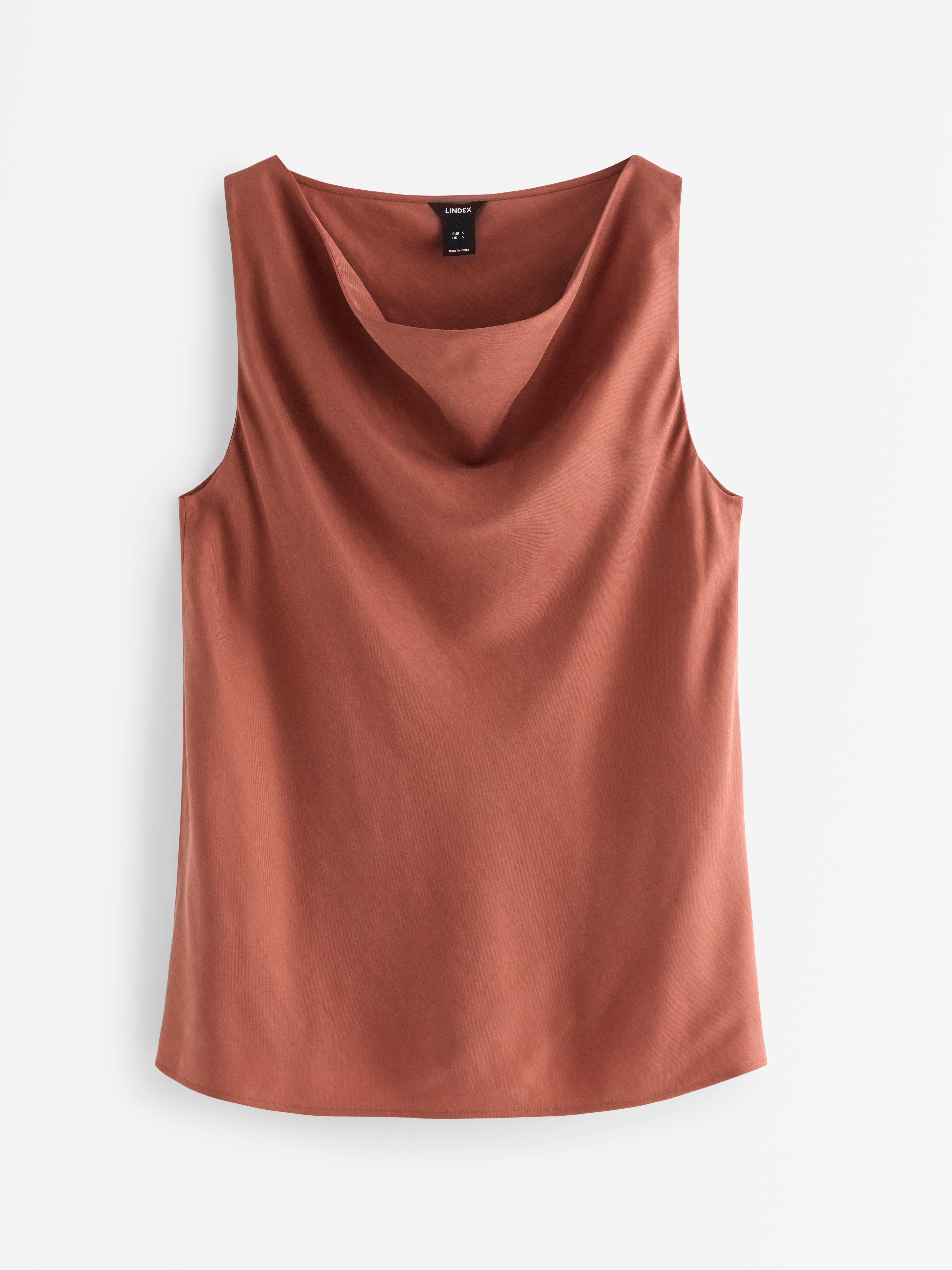 Bluse - Dame - Oransje