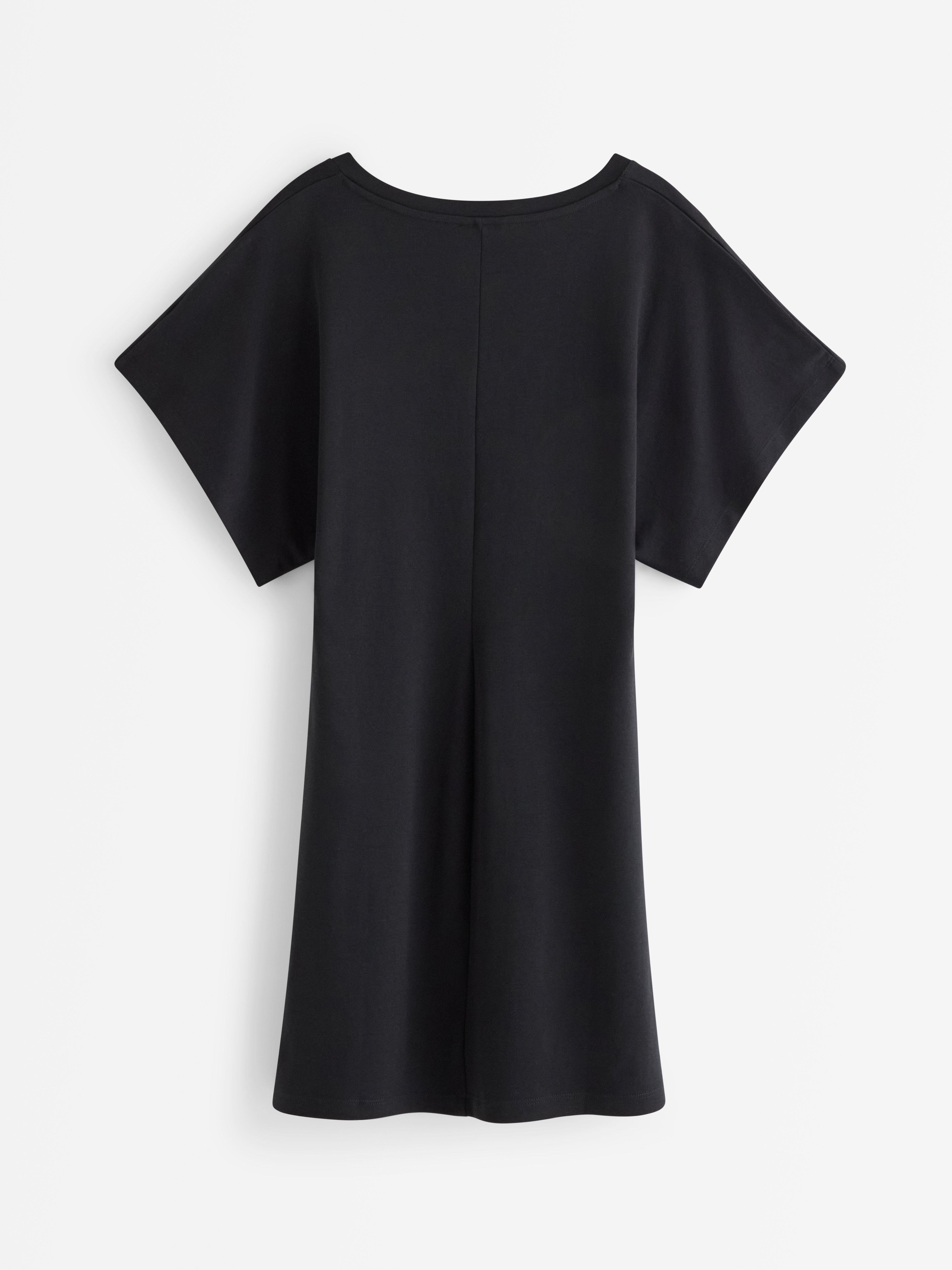 T-shirt-klänning - Dam - Svart